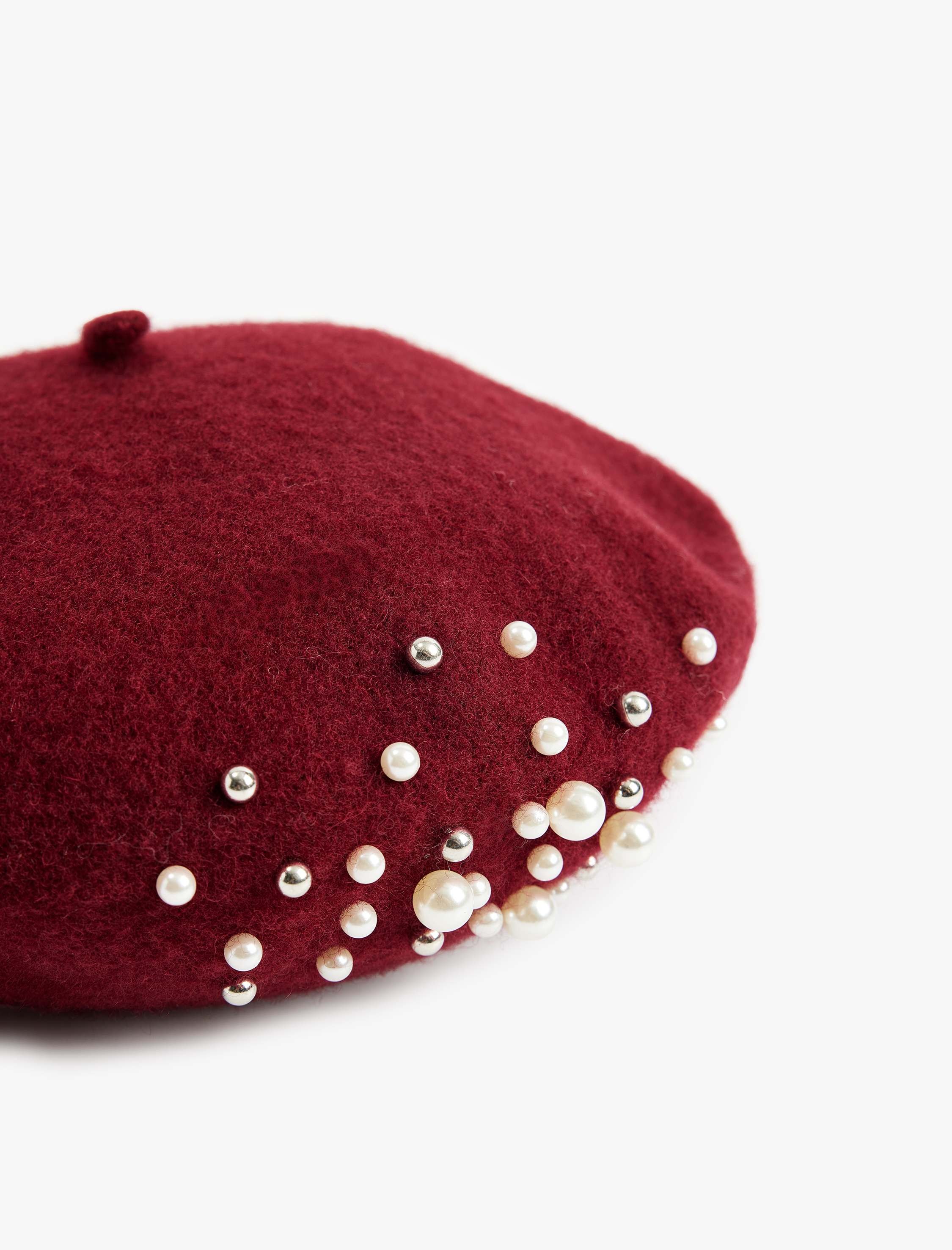  Kadın Boncuk Detaylı Ressam Şapka