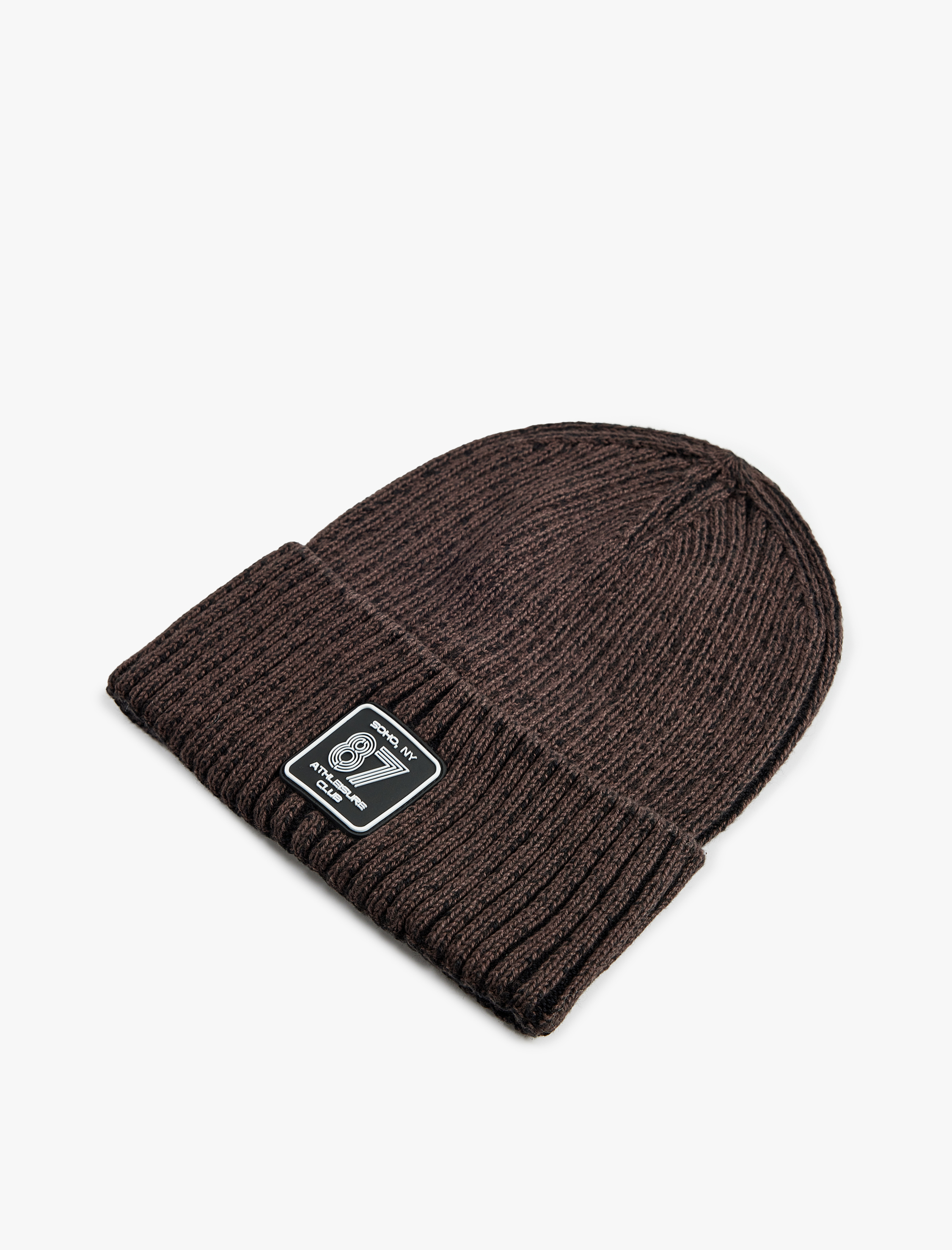  Erkek Etiket Detaylı Katlı Bere