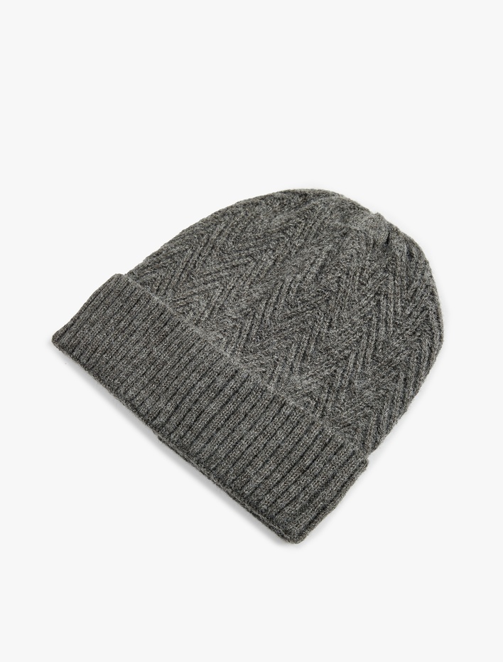 Erkek Katlı Dokulu Bere