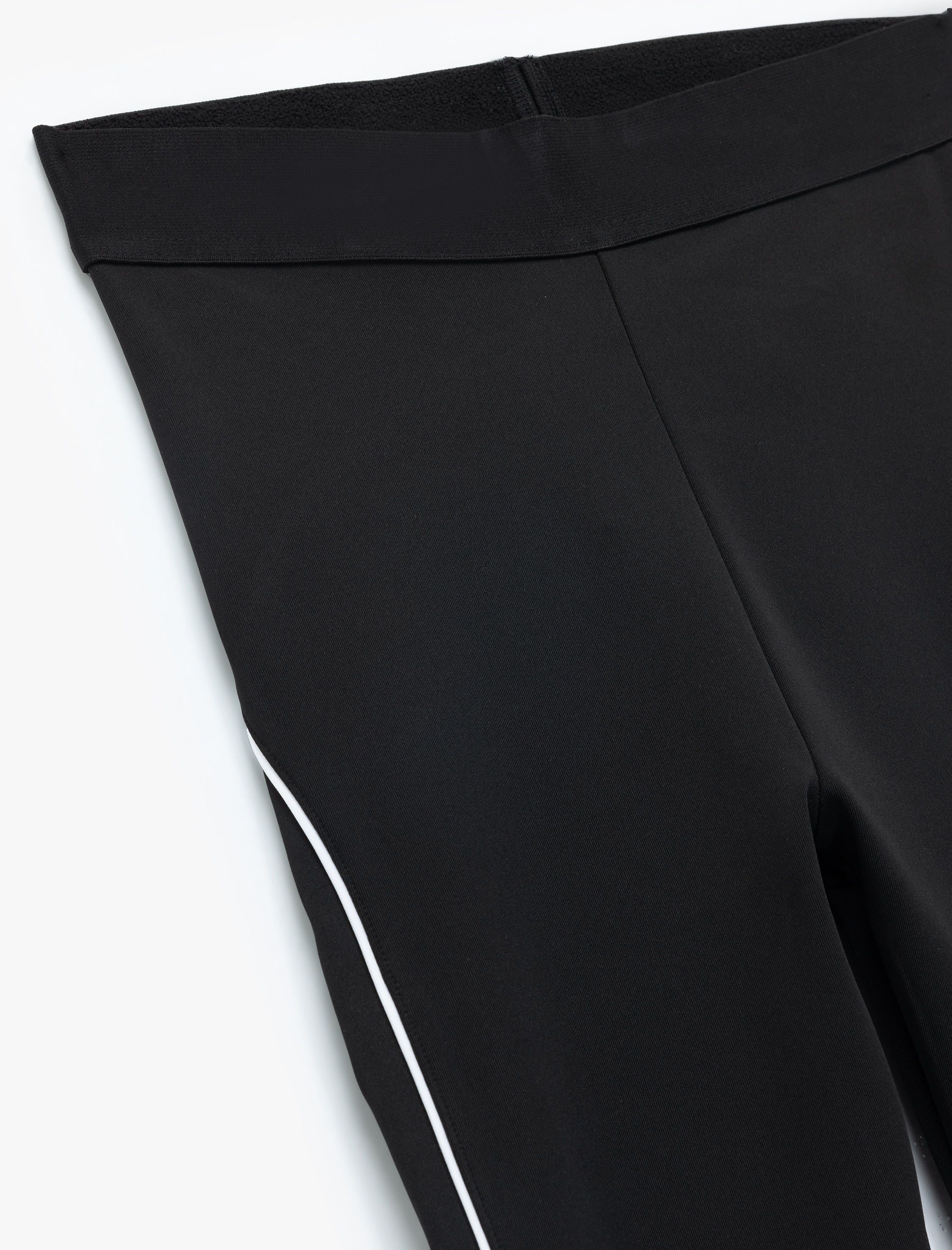   Yüksek Bel Biyeli Skinny Fit Spor Tayt