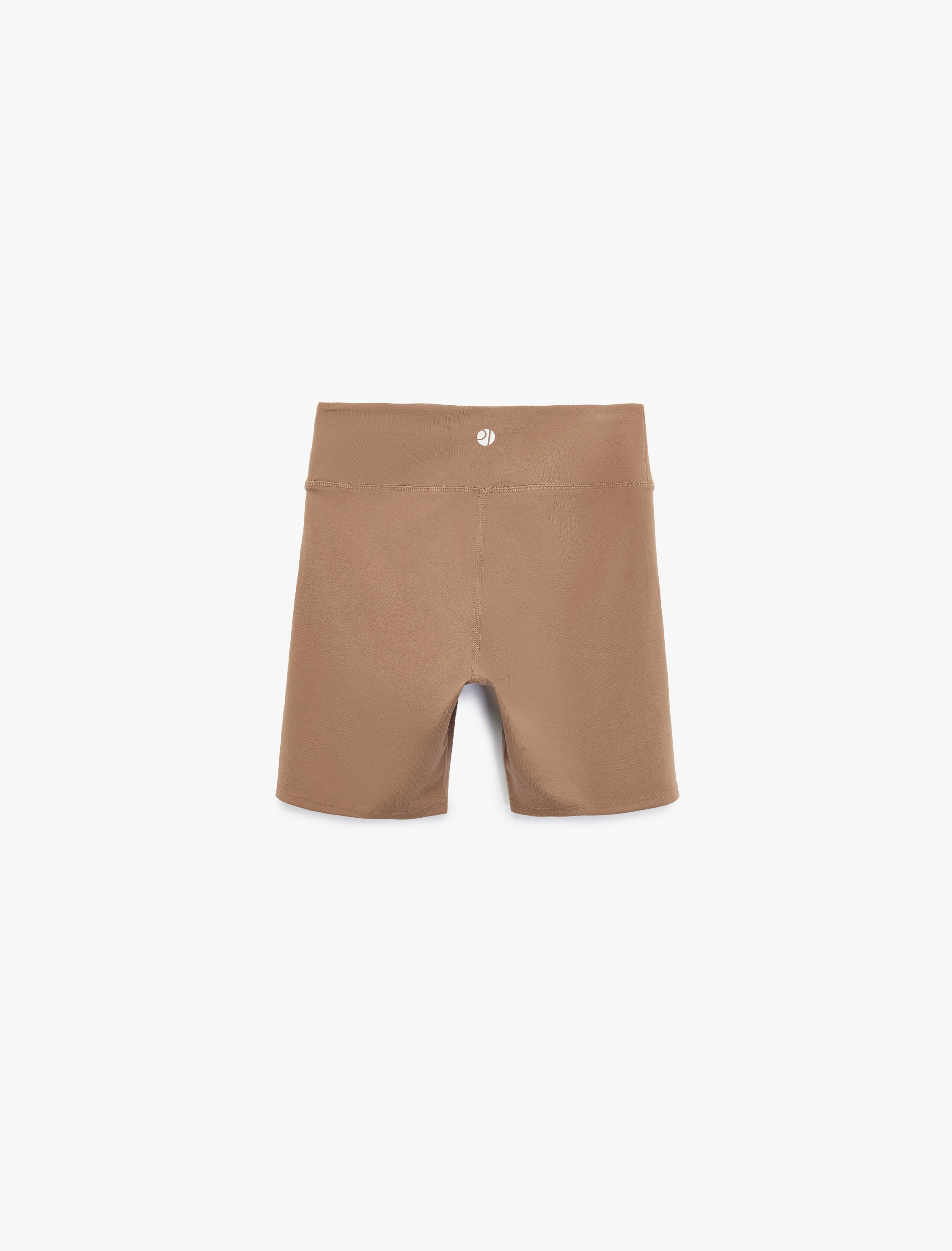   Yüksek Bel Slim Fit Dikiş Detaylı Spor Biker Tayt