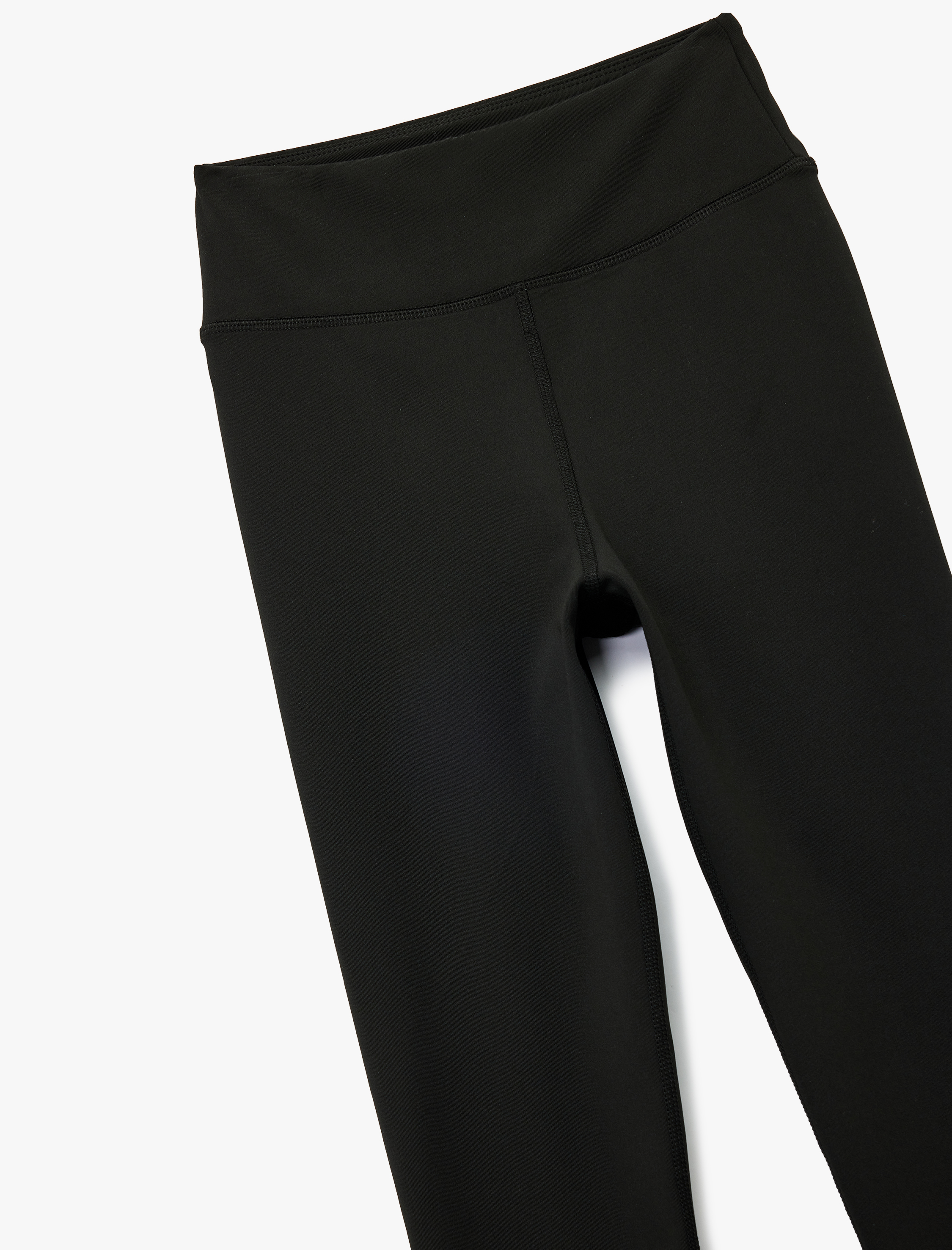 Yüksek Bel Skinny Fit Dikiş Detaylı Spor Tayt