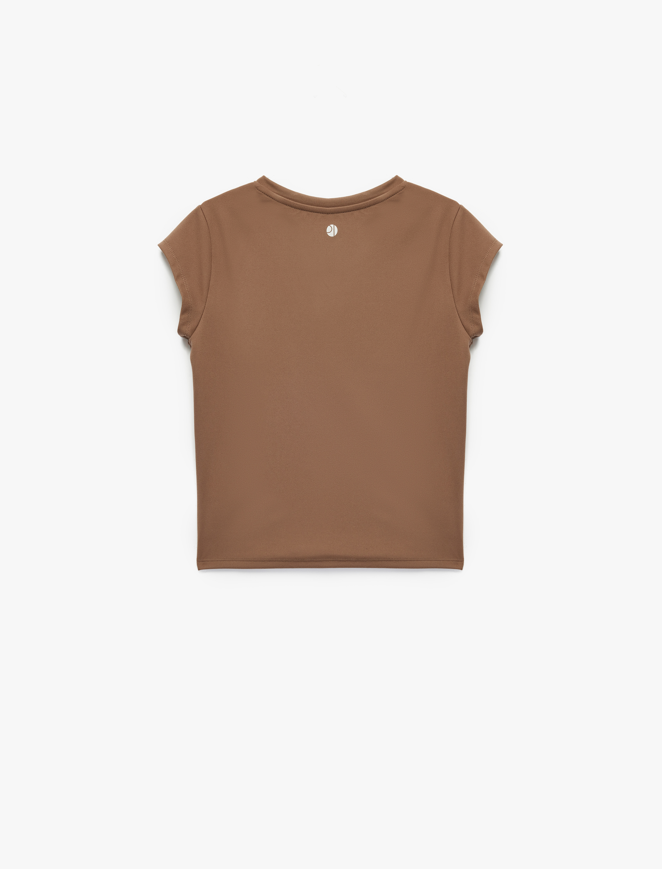   Rahat Kalıp Kısa Kollu İnterlok Bisiklet Yaka Spor Tişört