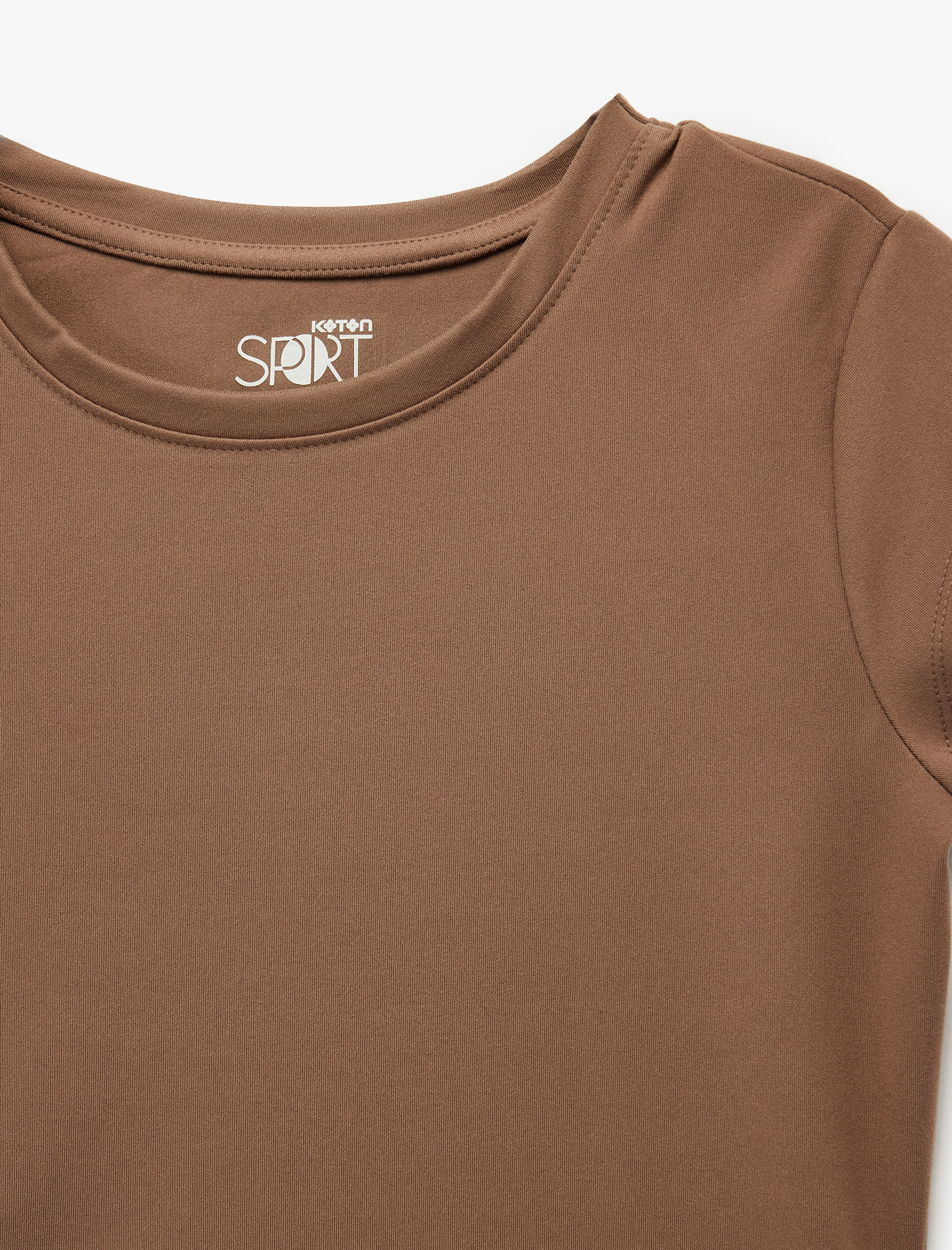   Rahat Kalıp Kısa Kollu İnterlok Bisiklet Yaka Spor Tişört