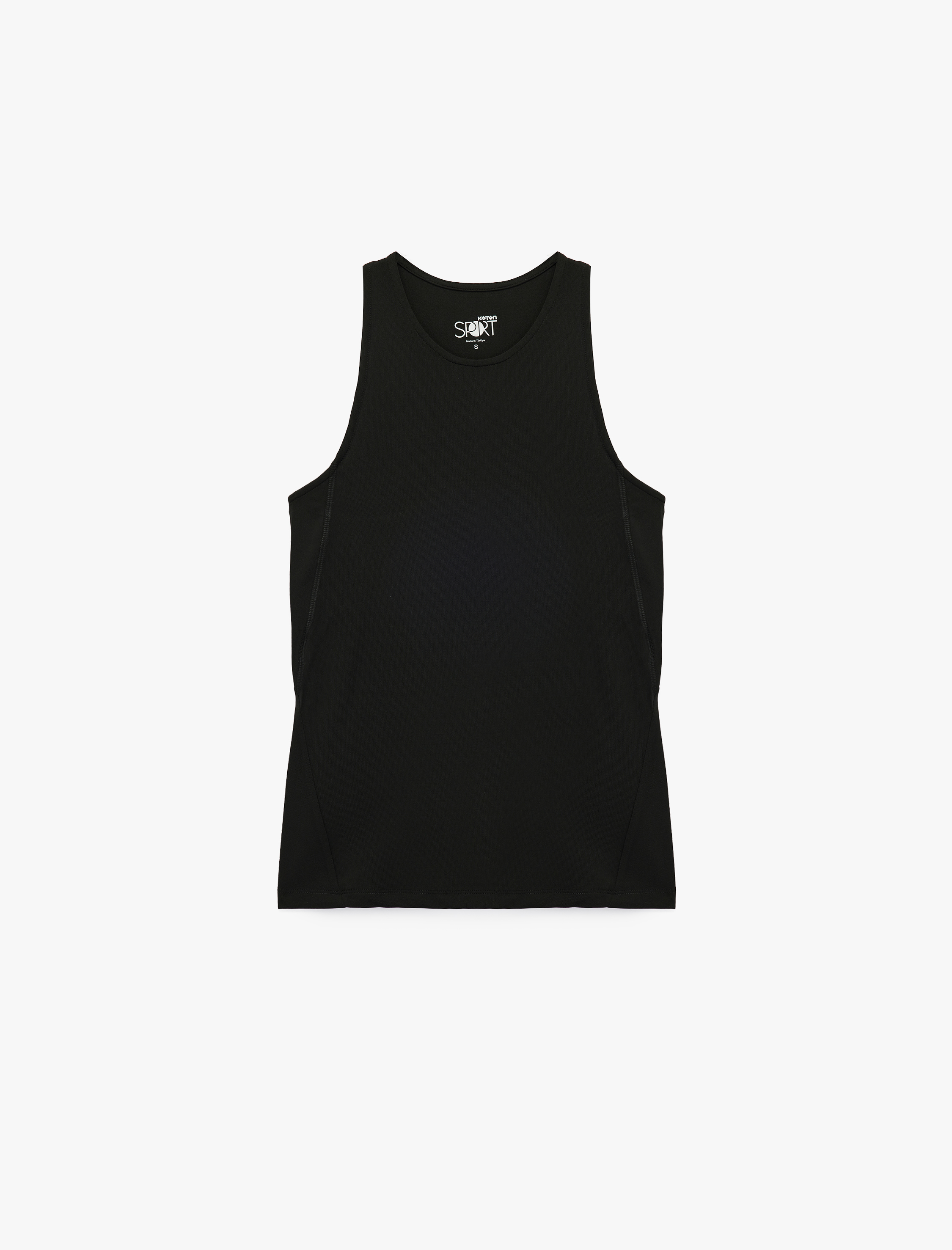   Rahat Kalıp Kolsuz Bisiklet Yaka Sporcu Atleti