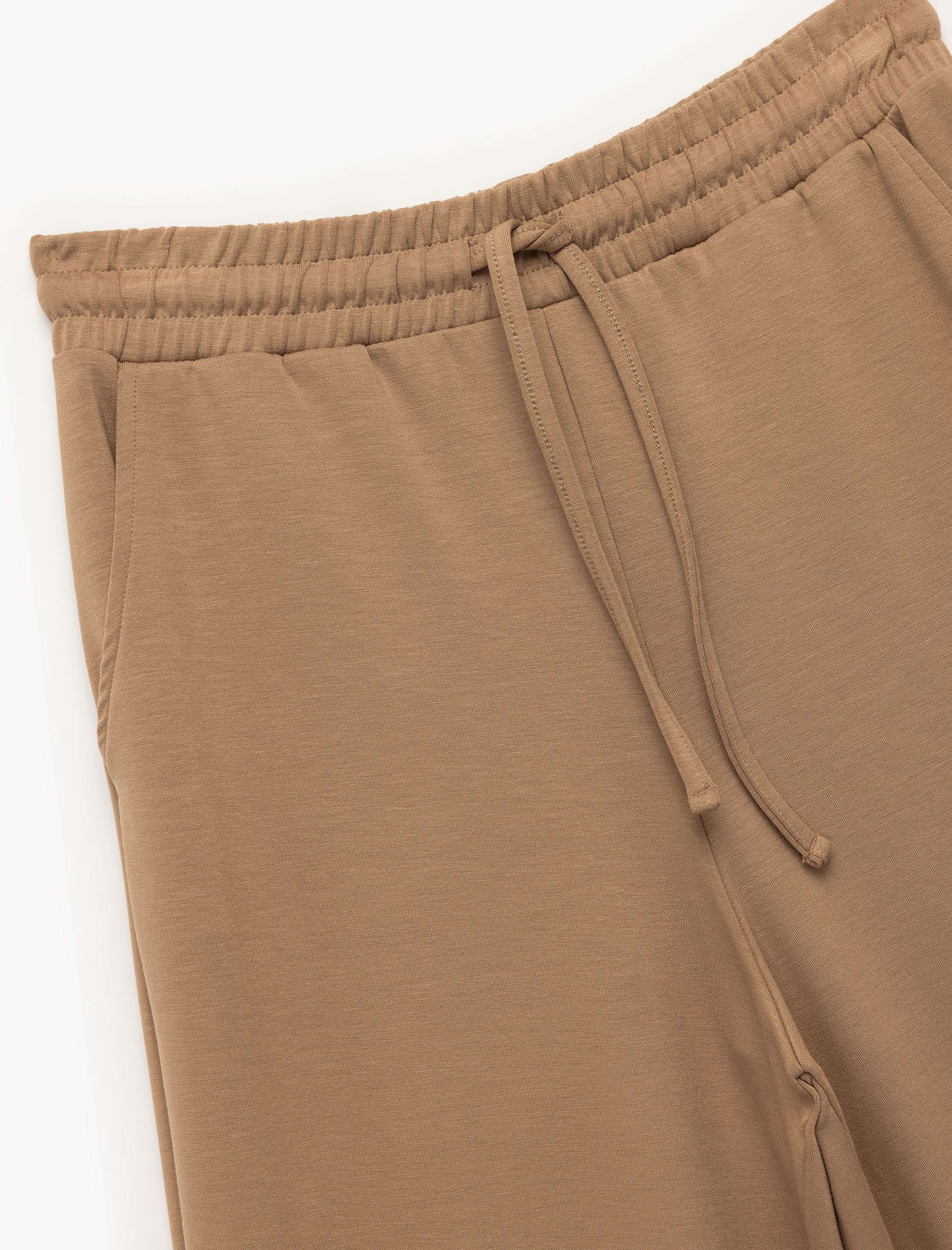   Oversize Yüksek Bel Cep Detaylı Geniş Paça Spor Eşofman Altı