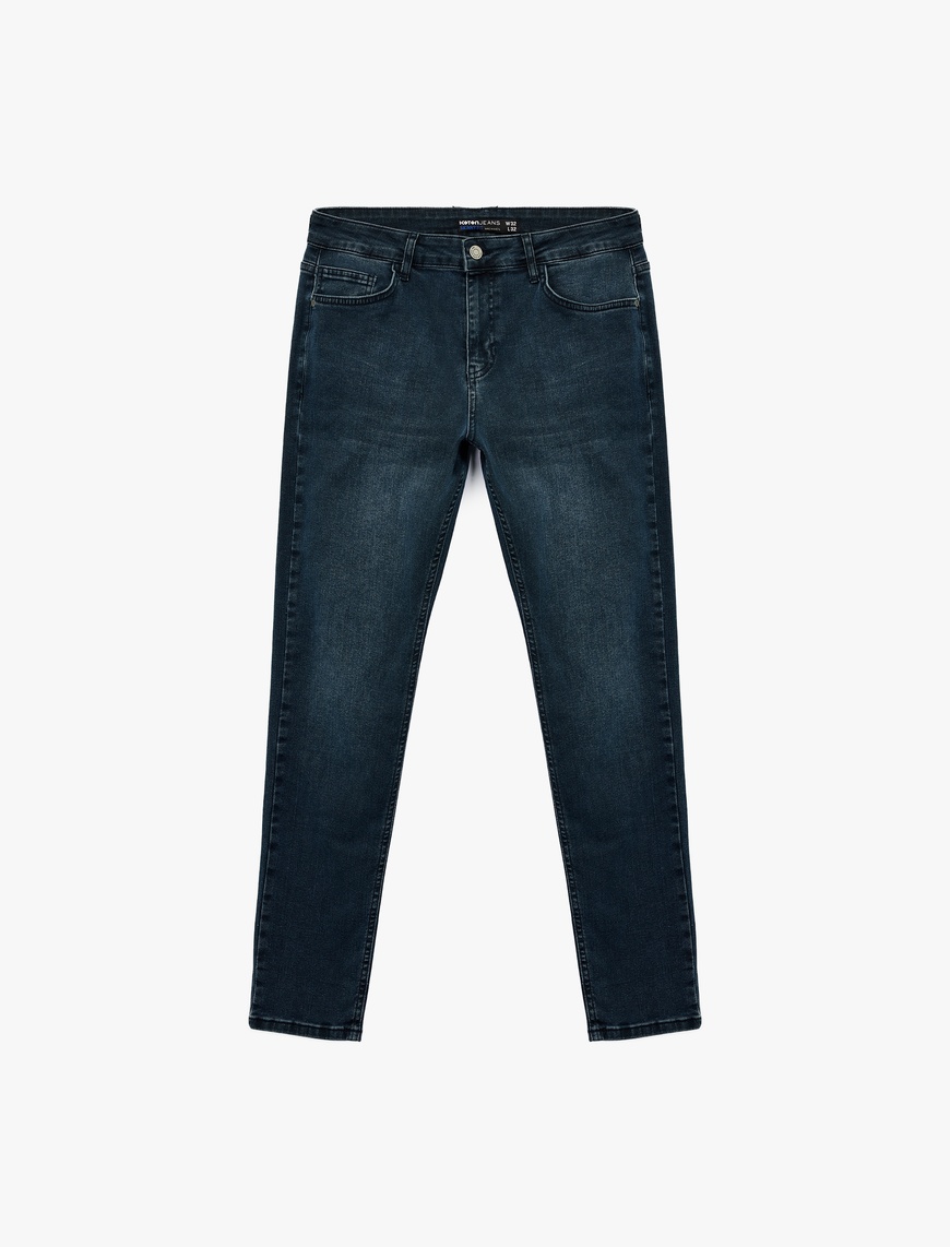  Normal Bel Skinny Fit Jean Pantolon - Michael Jean
