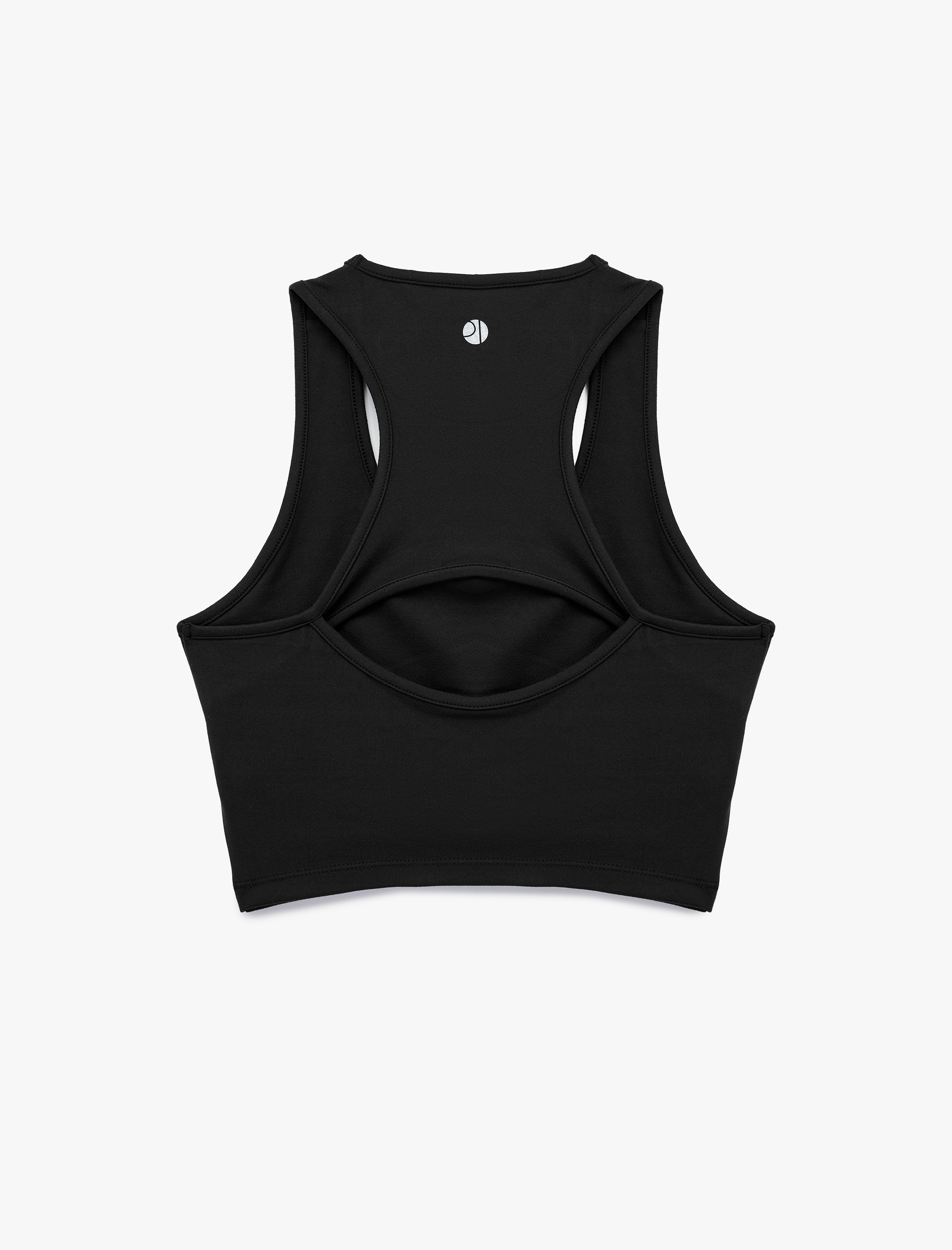 Kolsuz Bisiklet Yaka İnterlok Sırtı Pencere Detaylı Sporcu Sütyeni