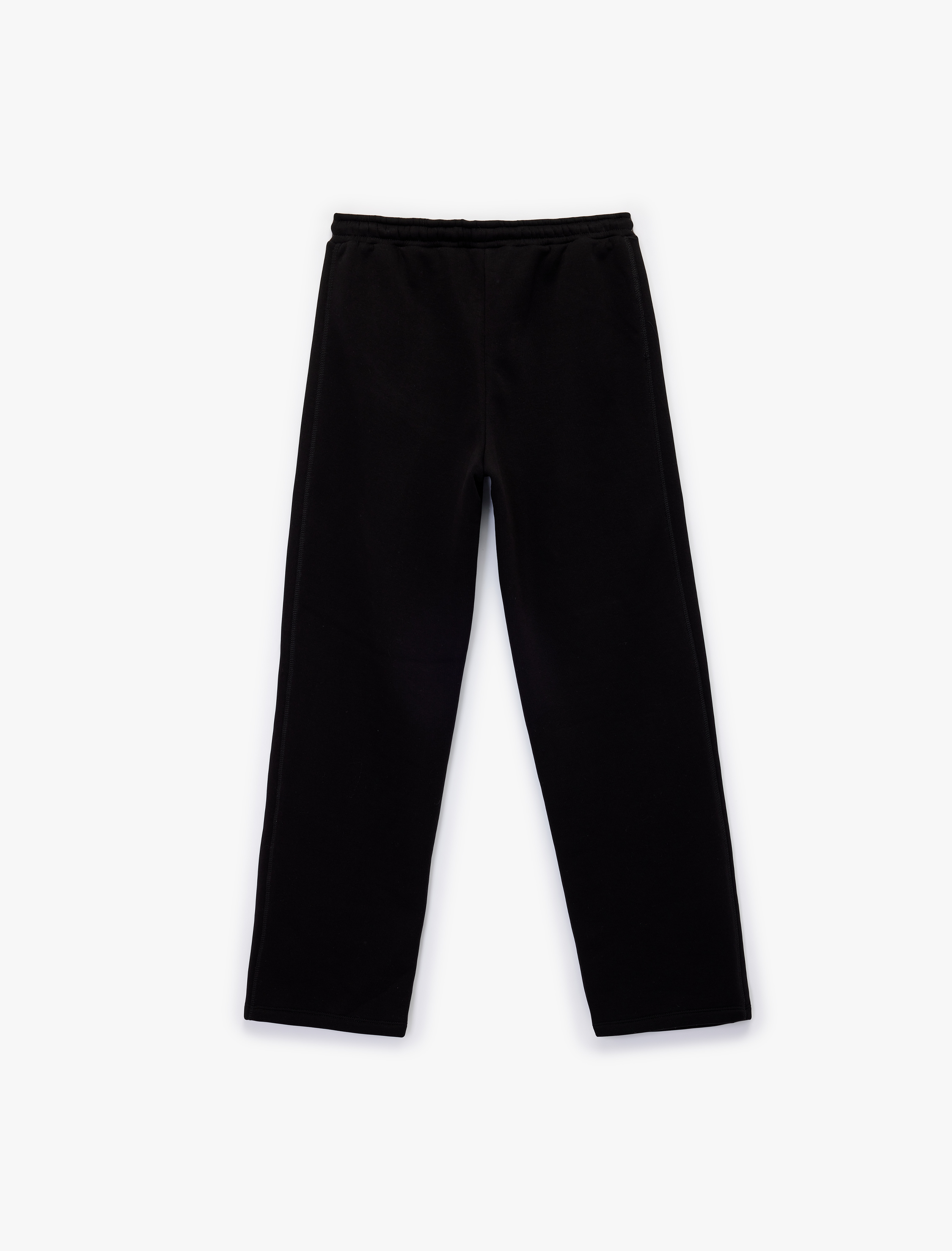   Üç İplik Beli Bağcıklı Geniş Paça Eşofman Altı