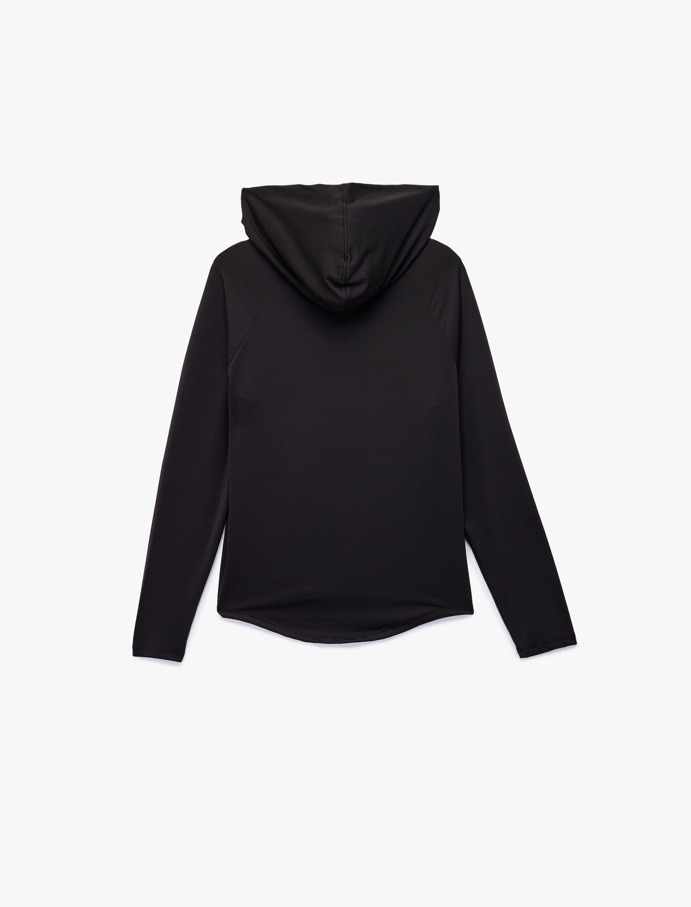 Uzun Kollu Kapüşonlu Oversize Spor Sweatshirt