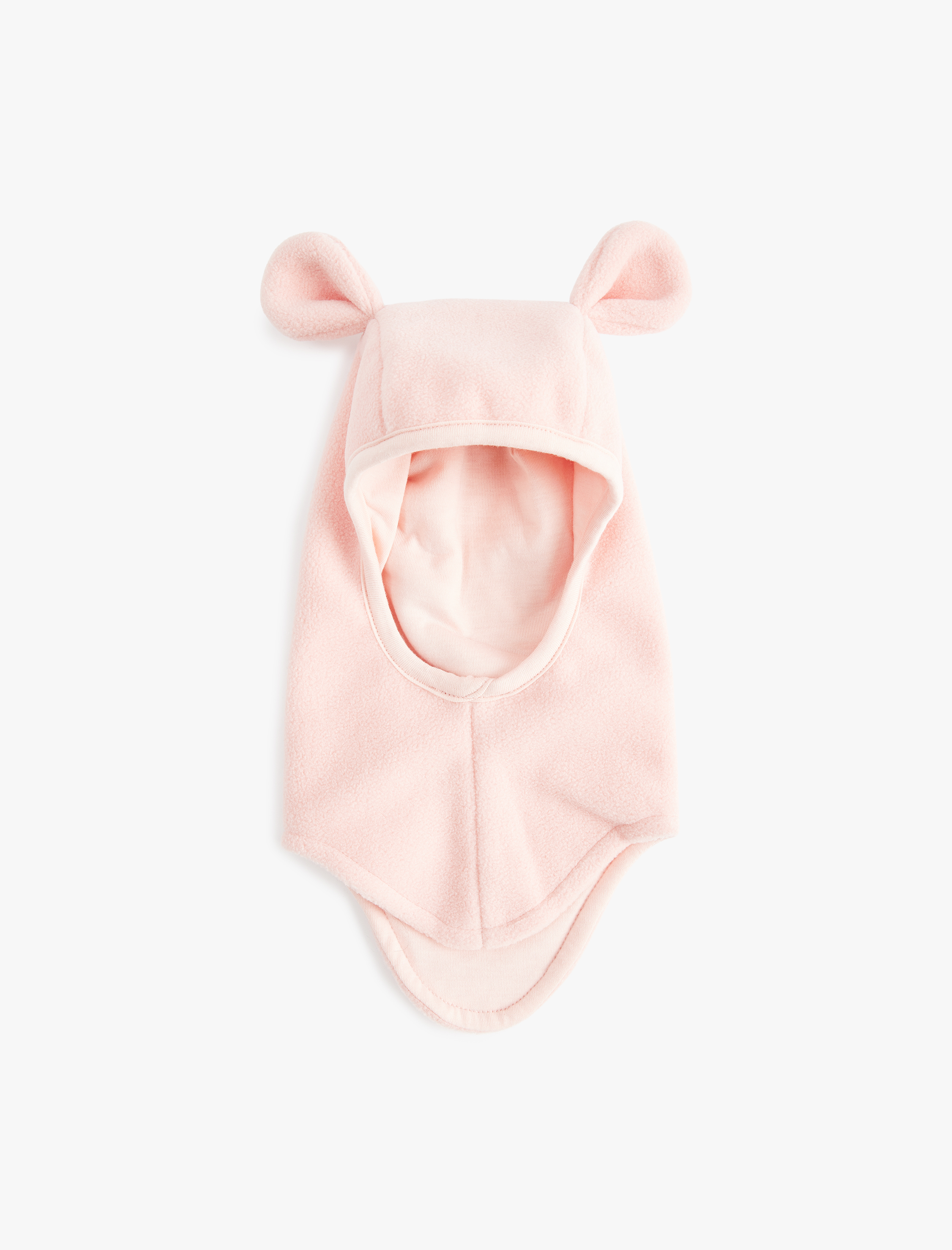  Kız Bebek Tavşan Kulak Detaylı Kapşonlu Bere