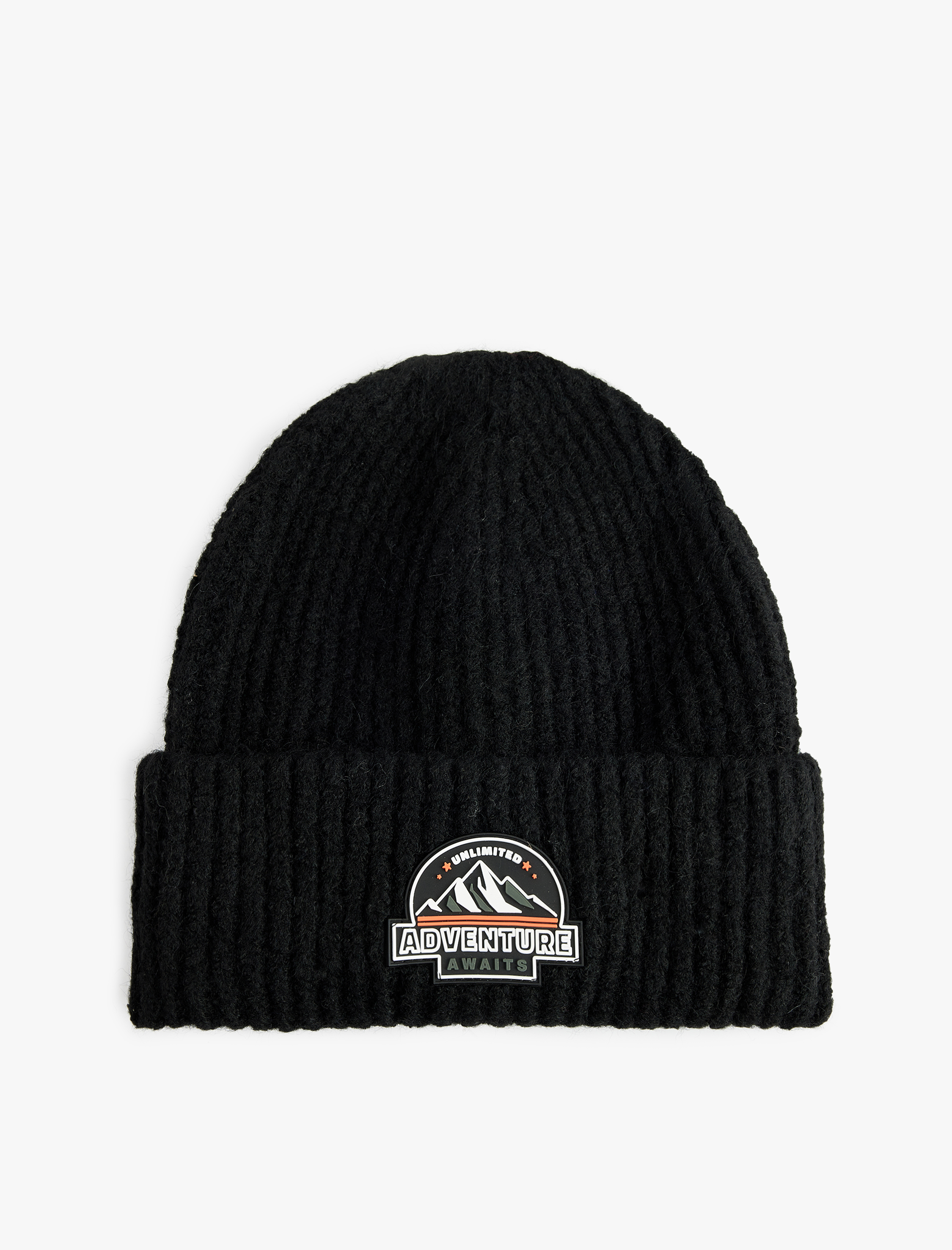  Erkek Baskı Detaylı Katlı Bere