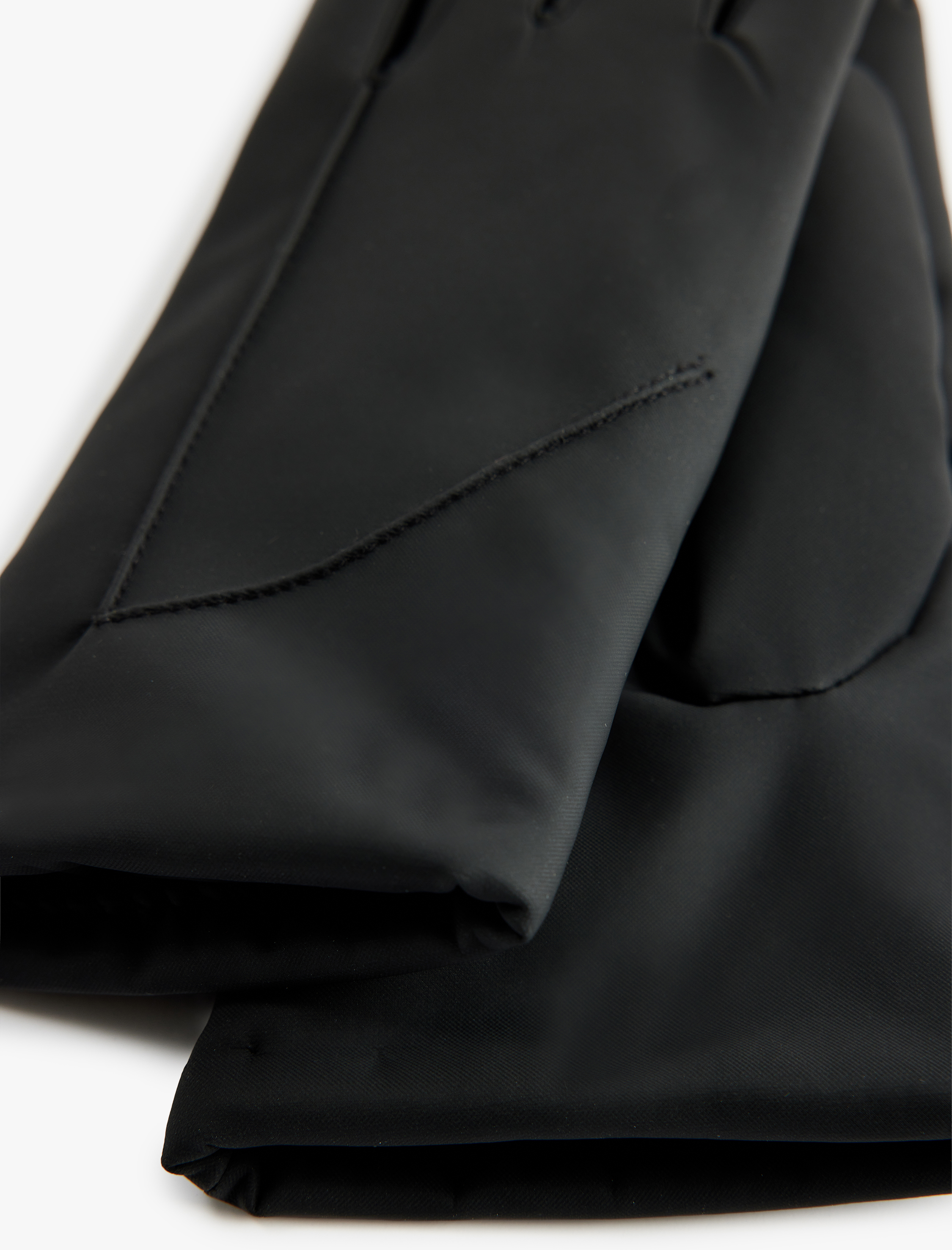  Kadın Dikiş Detaylı Suni Kürklü Eldiven