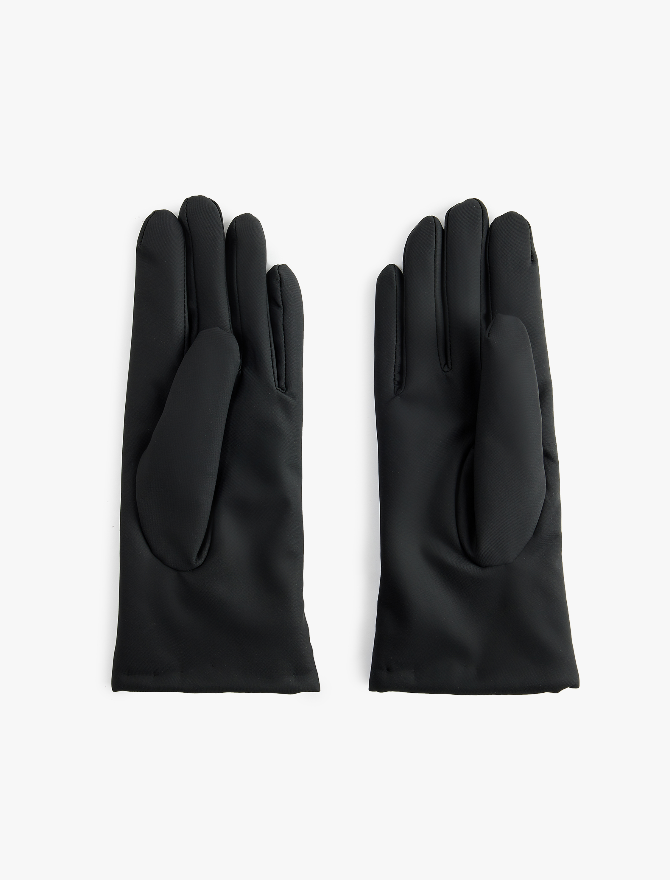  Kadın Dikiş Detaylı Suni Kürklü Eldiven