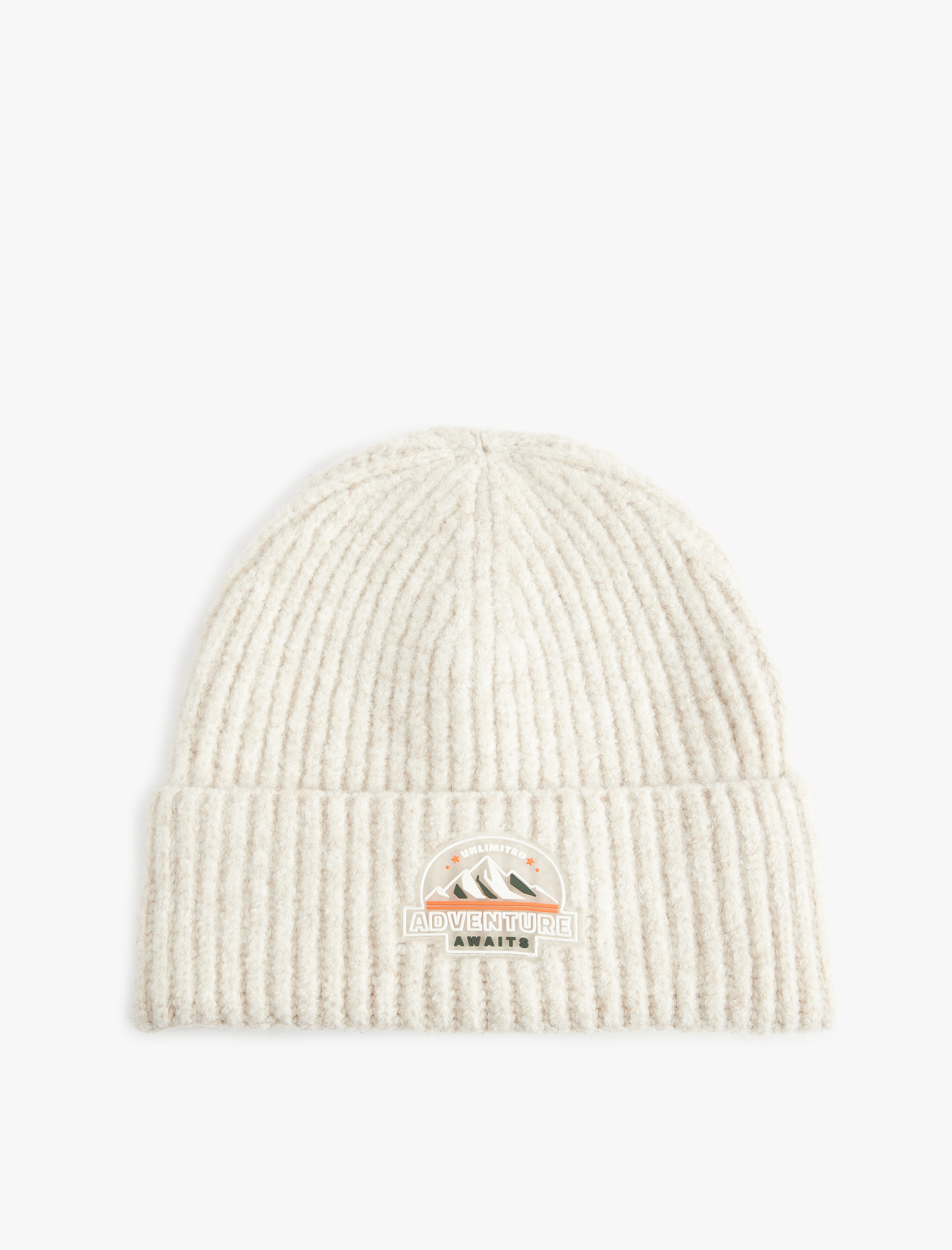  Erkek Baskı Detaylı Katlı Bere