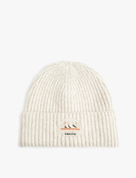 Baskı Detaylı Katlı Bere