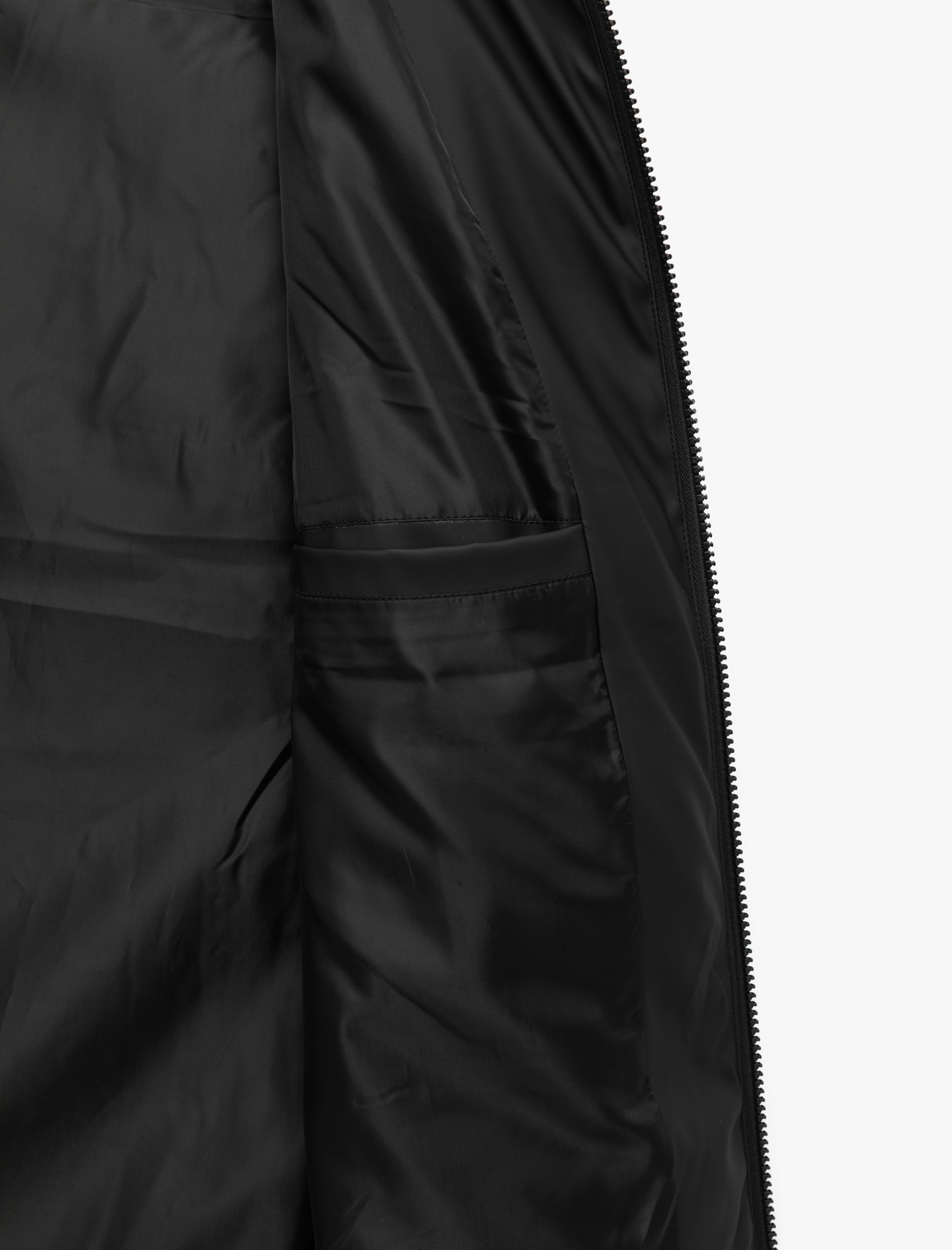   Fermuarlı Cep Detaylı Slim Fit Dik Yaka Şişme Yelek