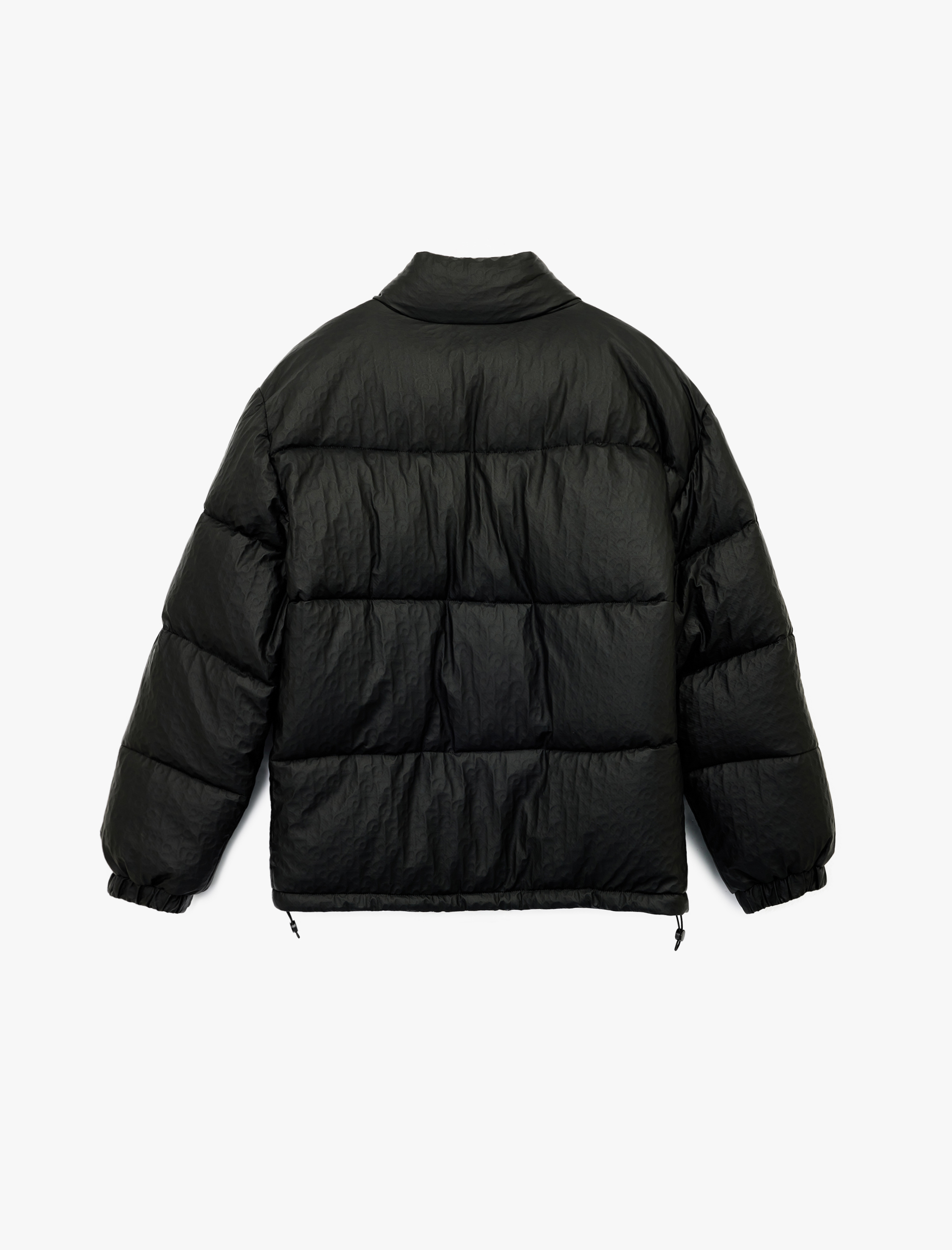   Regular Fit Kapaklı Cep Detaylı Fermuarlı Uzun Kollu Dik Yaka Kışlık Şişme Mont