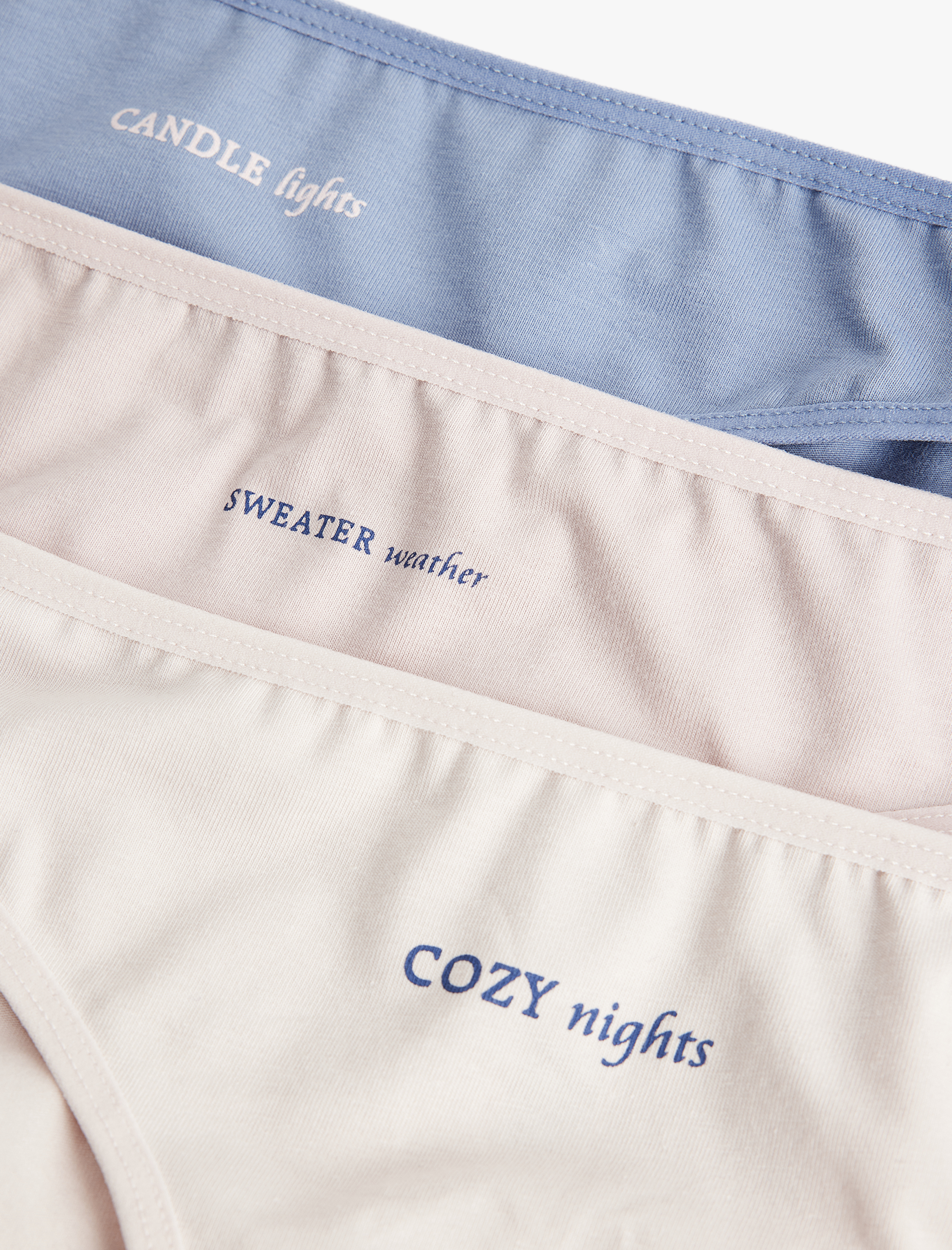   Rahat Kalıp Pamuklu Baskılı 3'lü Brief Külot Seti