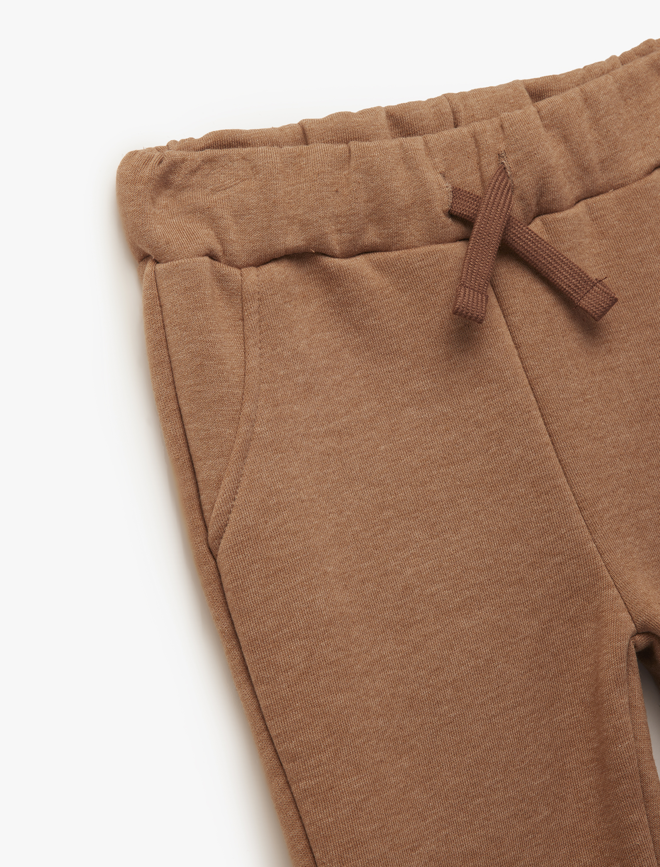  Erkek Bebek Cep Detaylı Şardonlu Basic Jogger Eşofman Altı