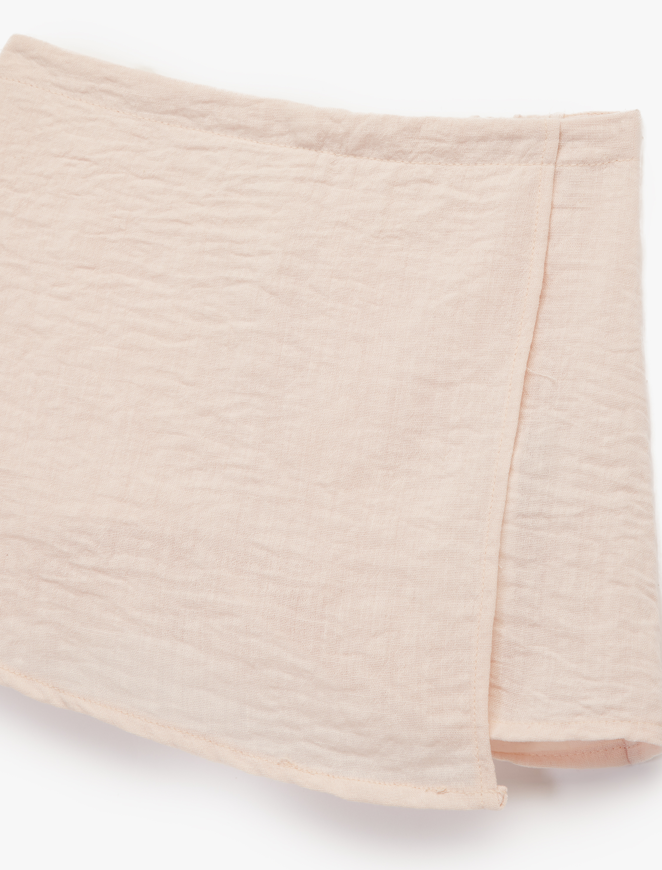 Kız Bebek Beli Lastikli Basic Şort Etek