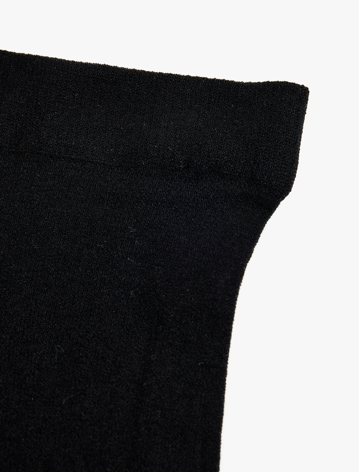 Kadın 15 Den Fiyonk Desenli Parlak Külotlu Çorap