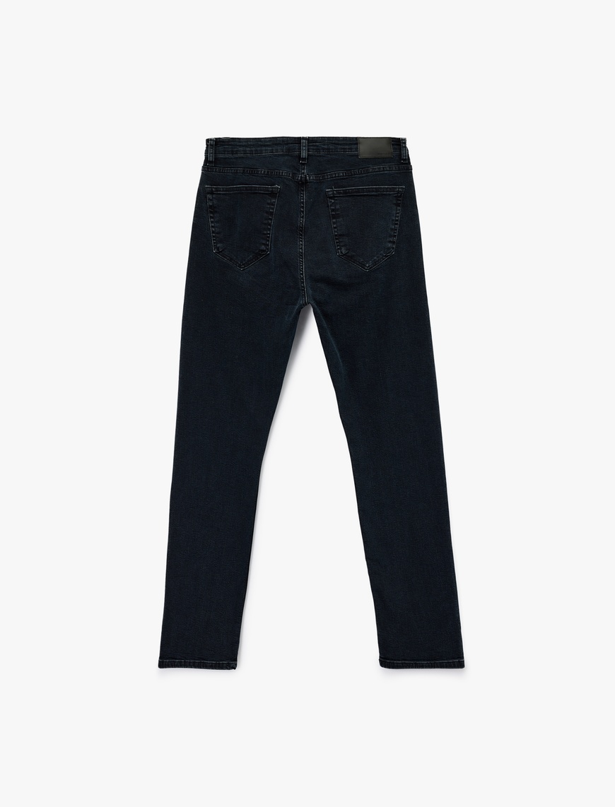   Cepli Straight Fit Düz Paça Jean Pantolon - Mark Jeans