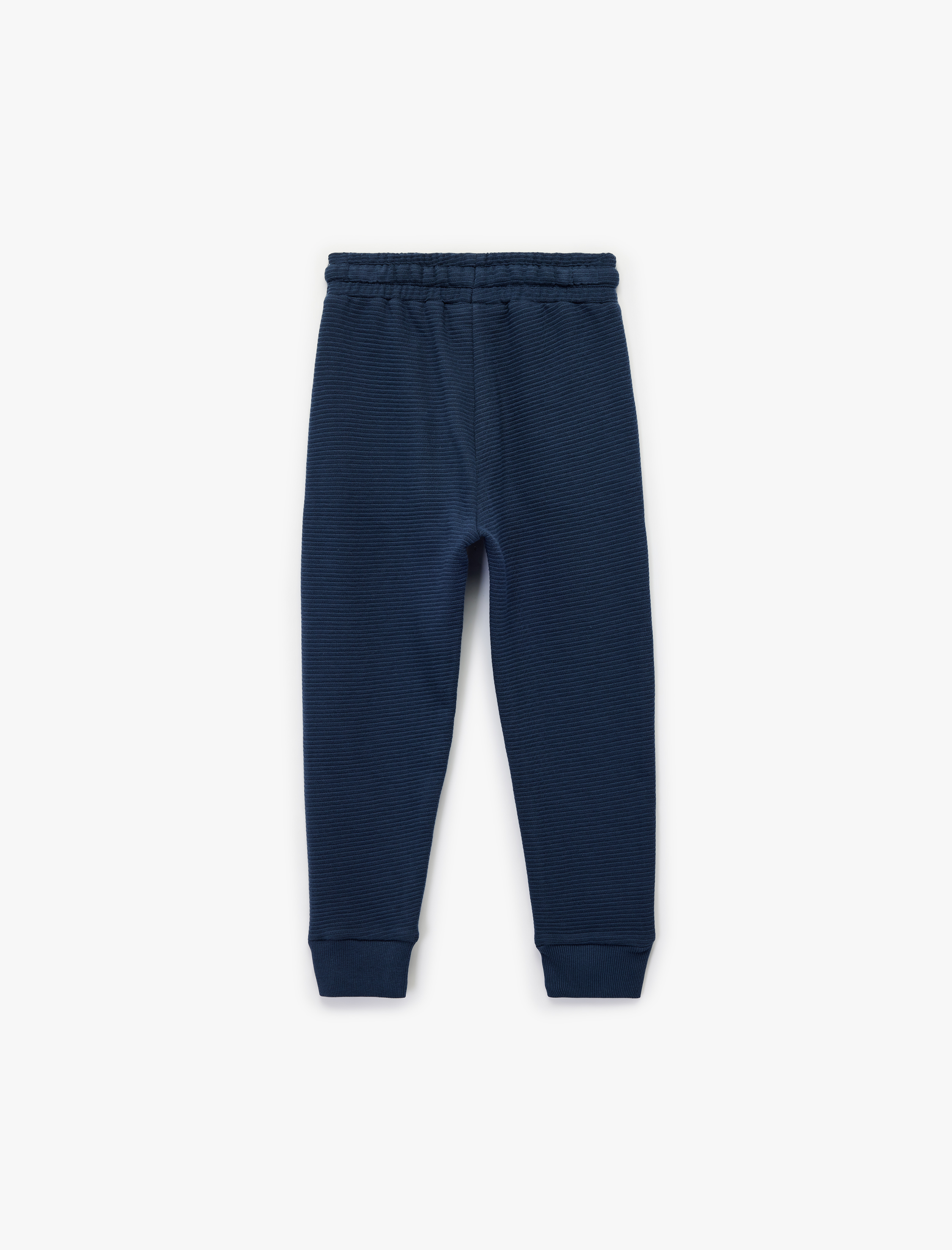  Erkek Çocuk Pamuklu Cep Detaylı Basic Jogger Eşofman Altı