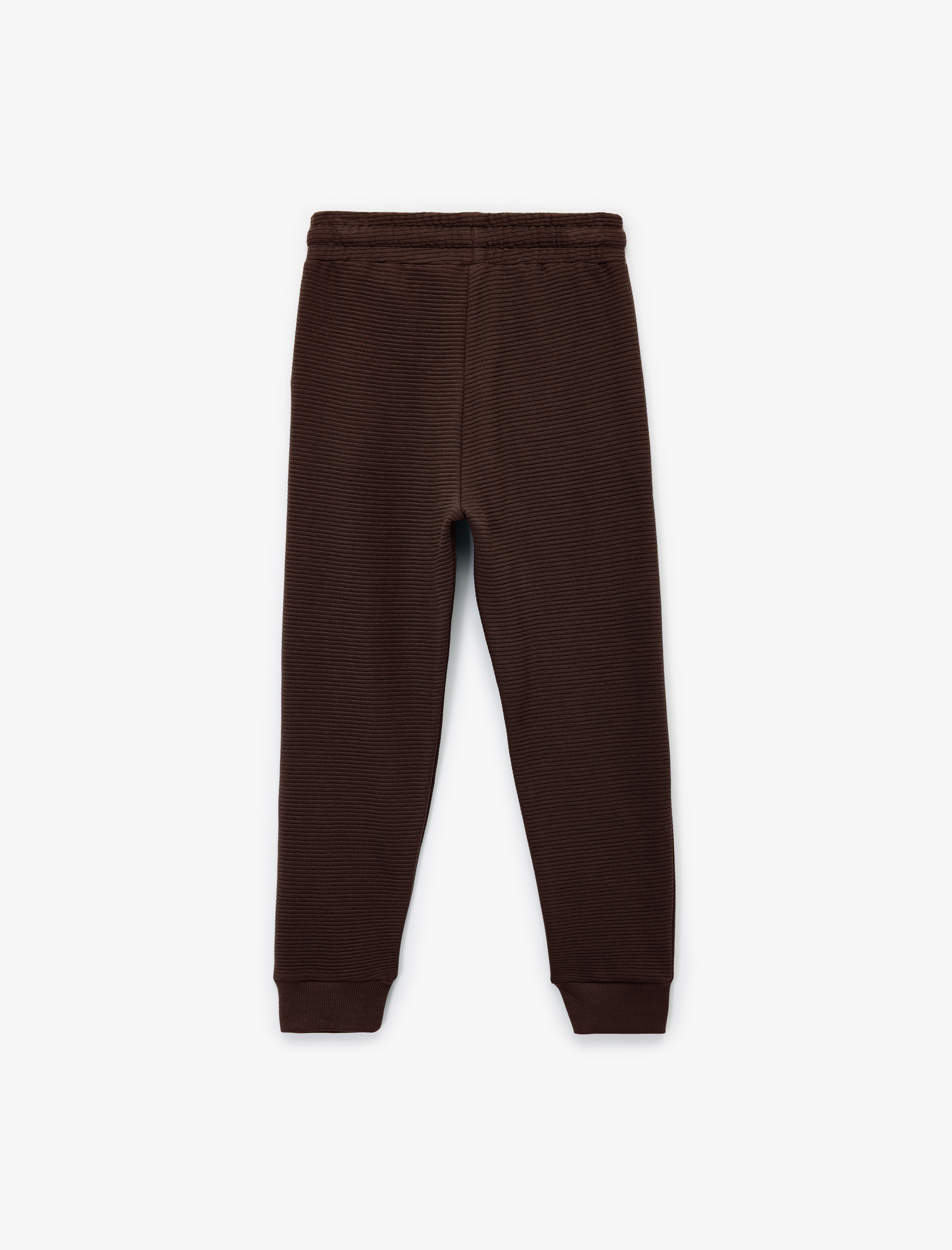  Erkek Çocuk Pamuklu Cep Detaylı Basic Jogger Eşofman Altı