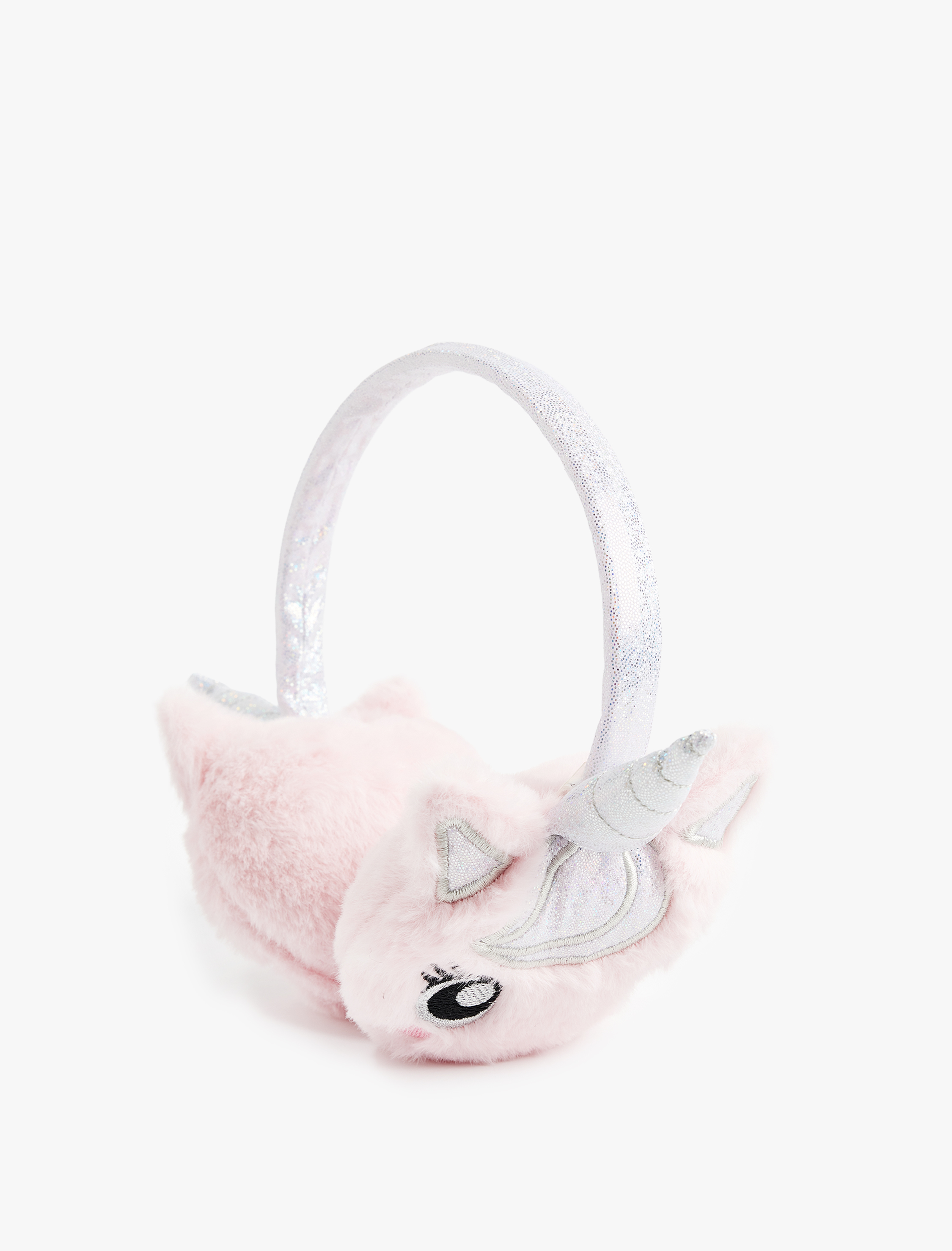  Kız Çocuk Unicorn Peluş Kulaklık