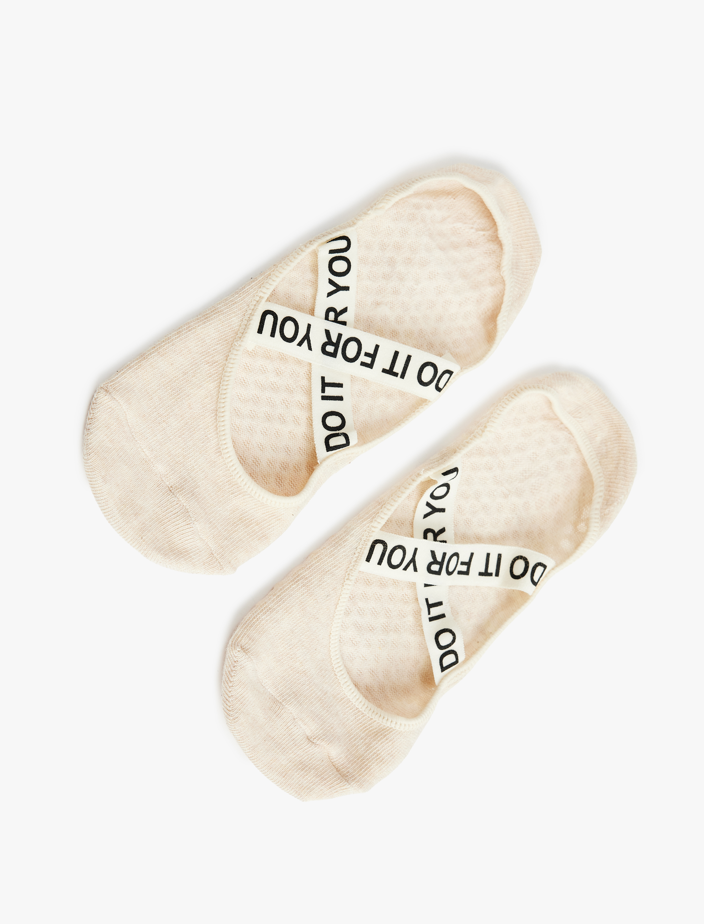  Kadın Baskılı Kaydırmaz Yoga Çorabı