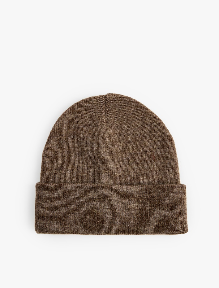 Erkek Basic Katlamalı Bere