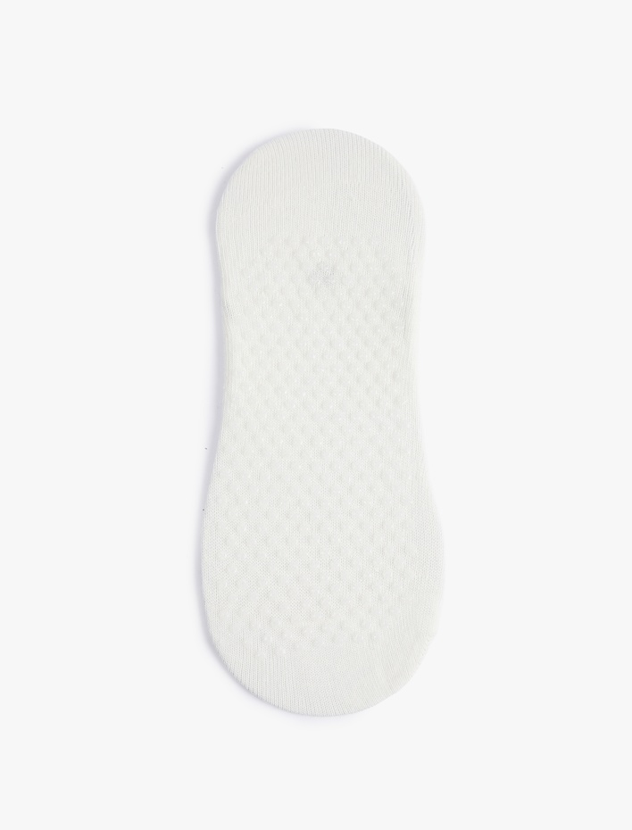 Kadın Baskılı Kaydırmaz Yoga Çorabı