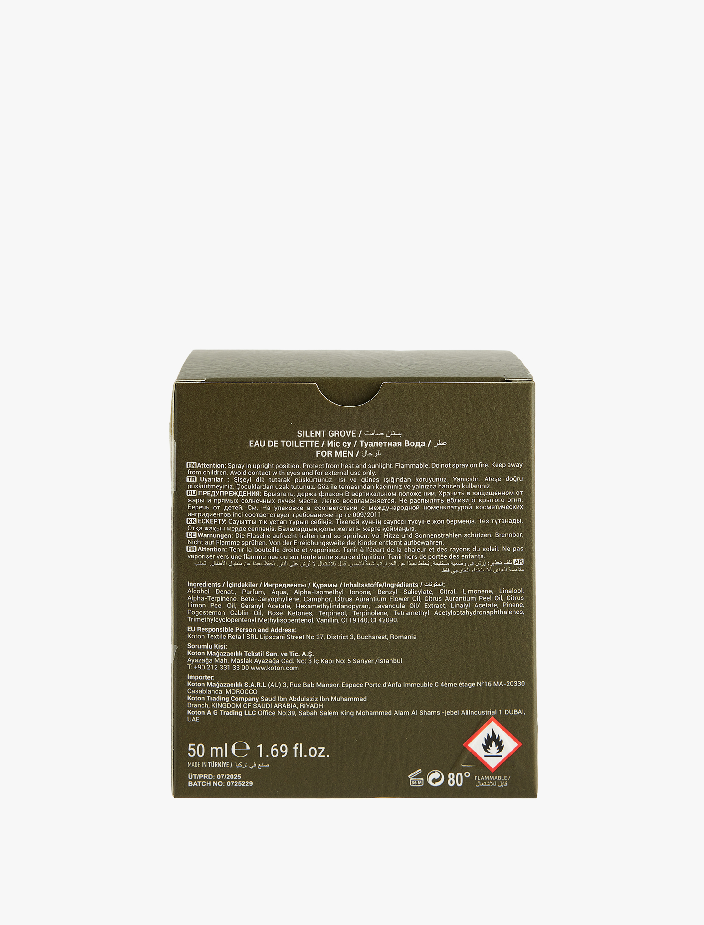  Erkek Parfüm Silent Grove 50 ML