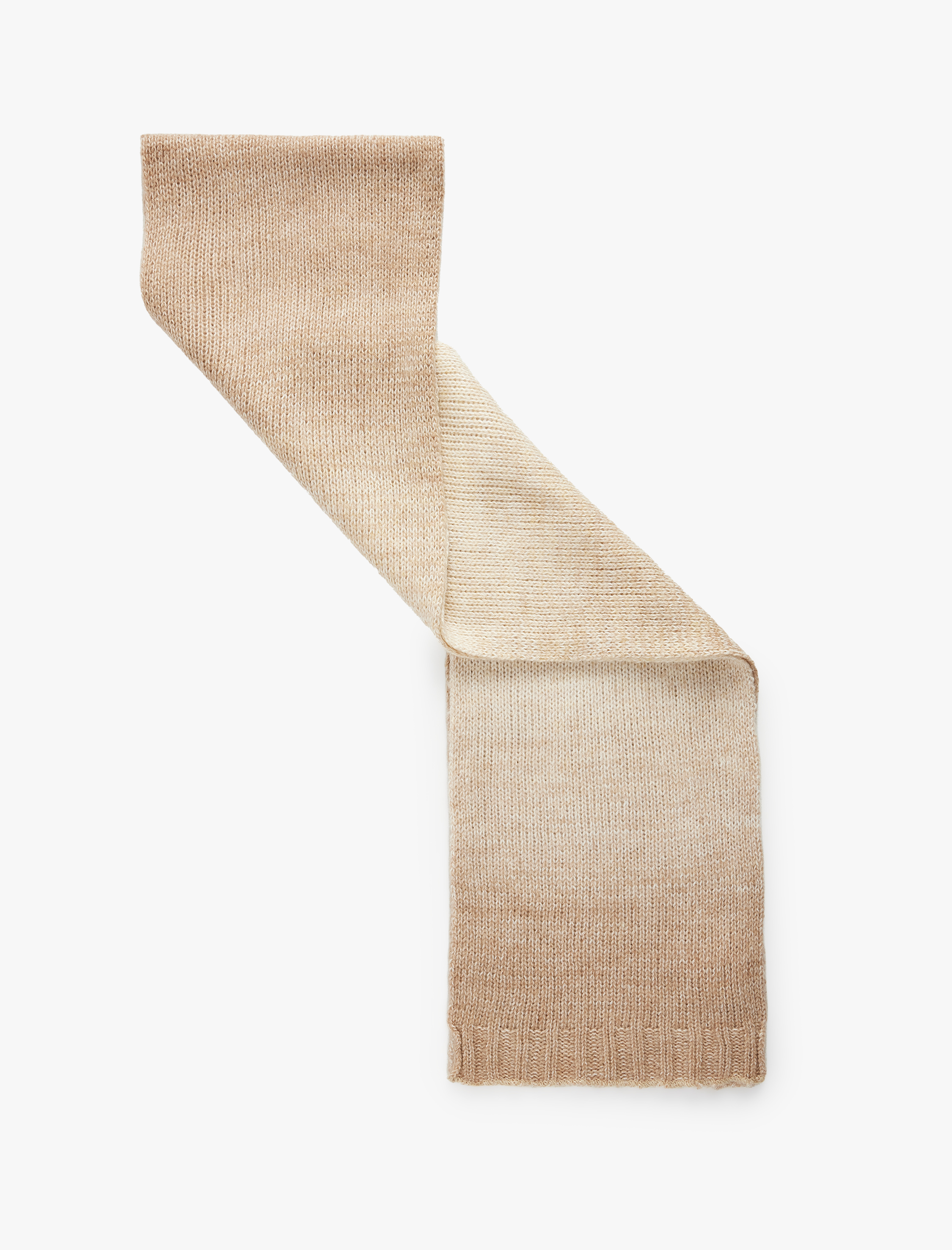  Kadın Yün Karışımlı Örme Triko Uzun Atkı