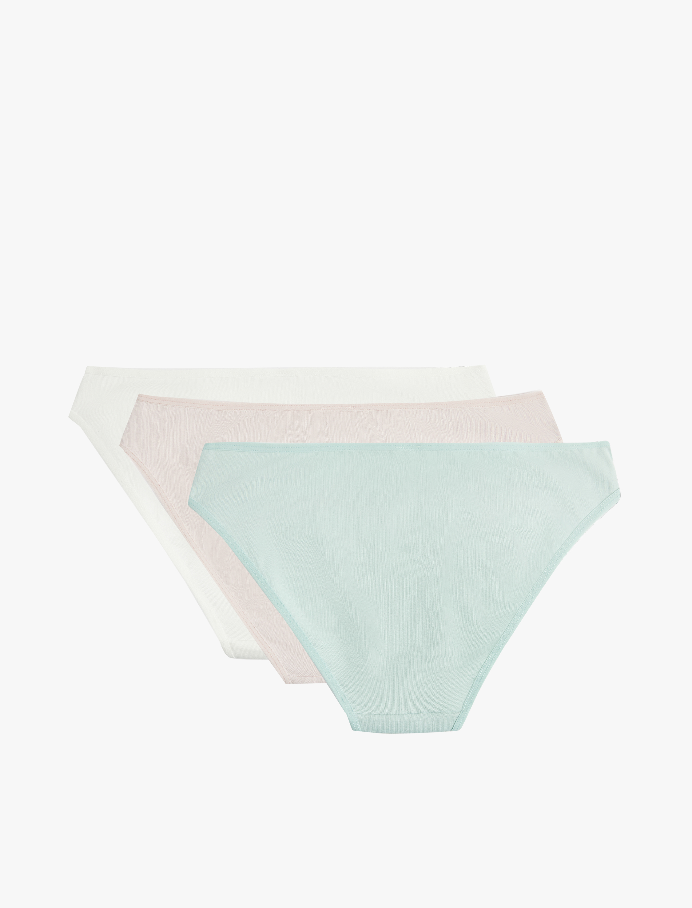 Pamuklu Rahat Kalıp 3'lü Brief Külot Seti