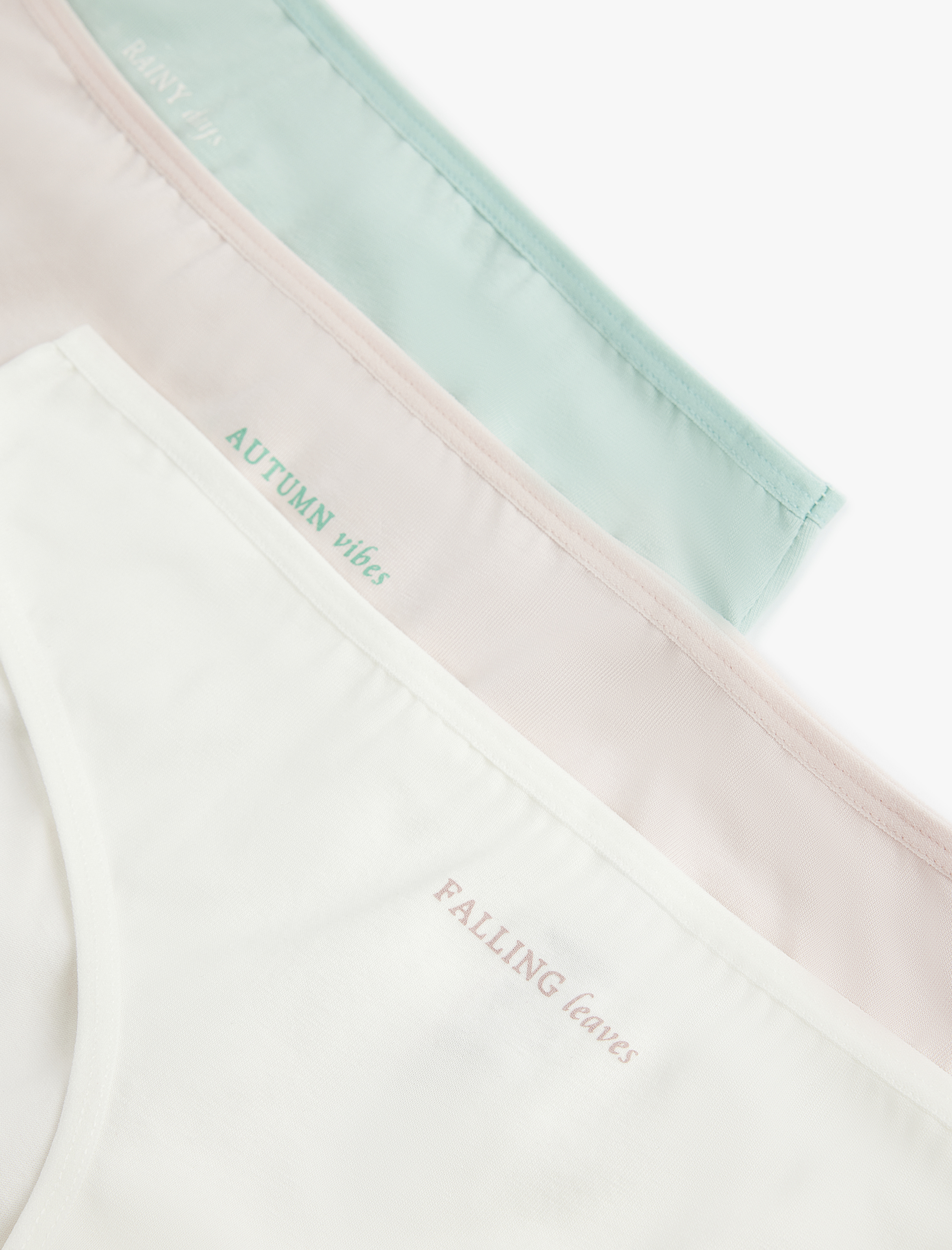 Pamuklu Rahat Kalıp 3'lü Brief Külot Seti