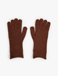 Dikiş Detaylı Uzun Eldiven