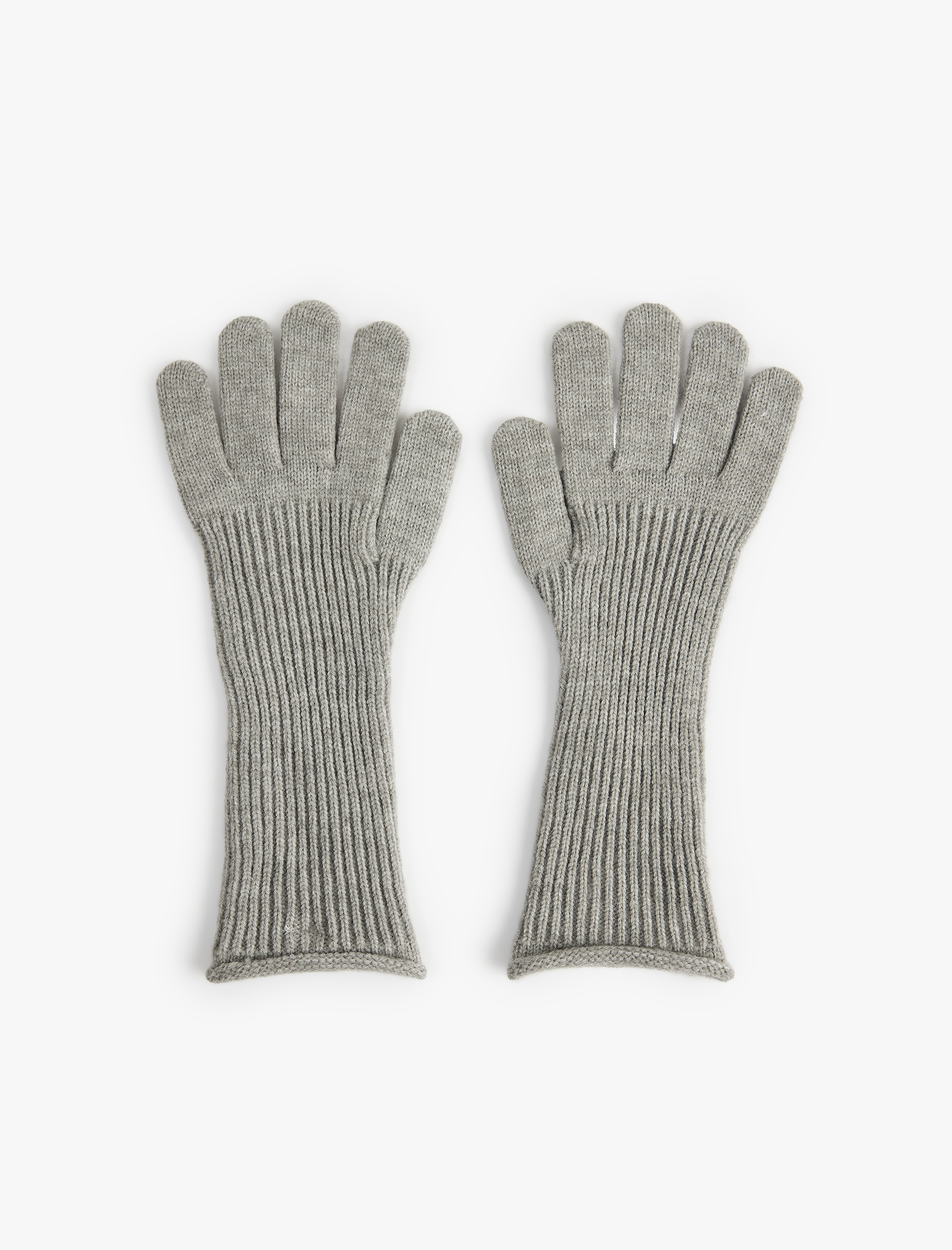  Kadın Yumuşak Dokulu Uzun Triko Eldiven