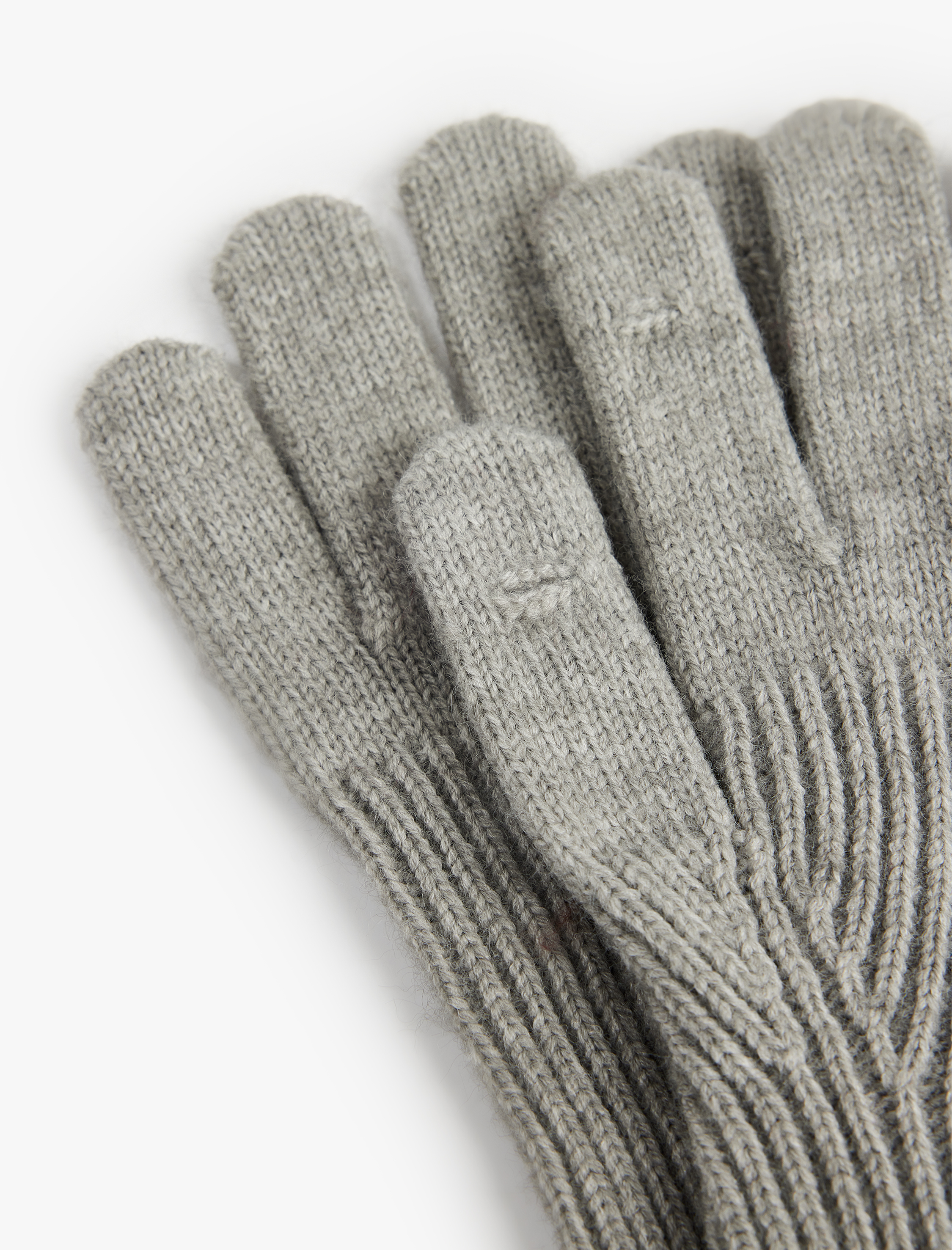  Kadın Yumuşak Dokulu Uzun Triko Eldiven