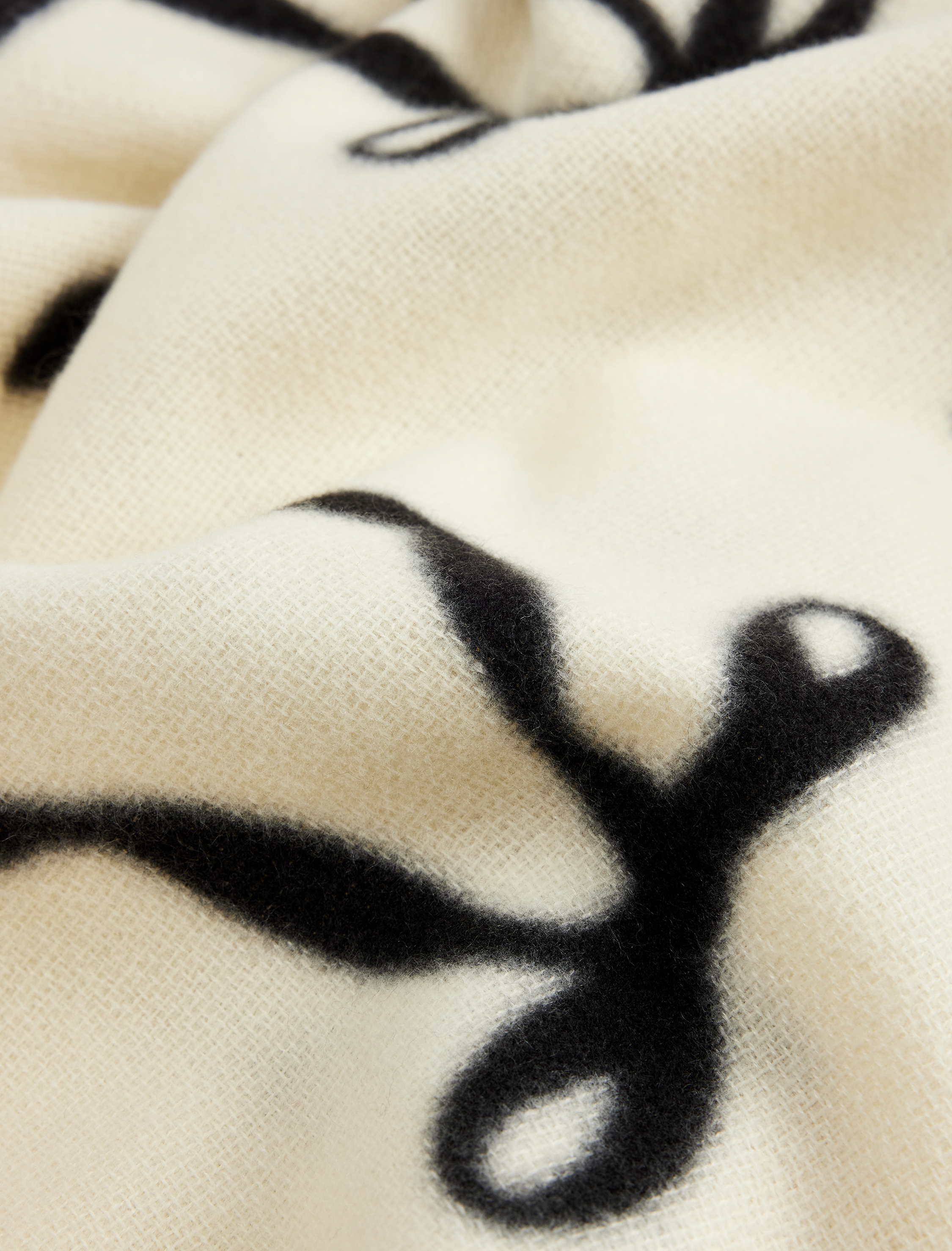  Kadın Fiyonk Desenli Uzun Atkı