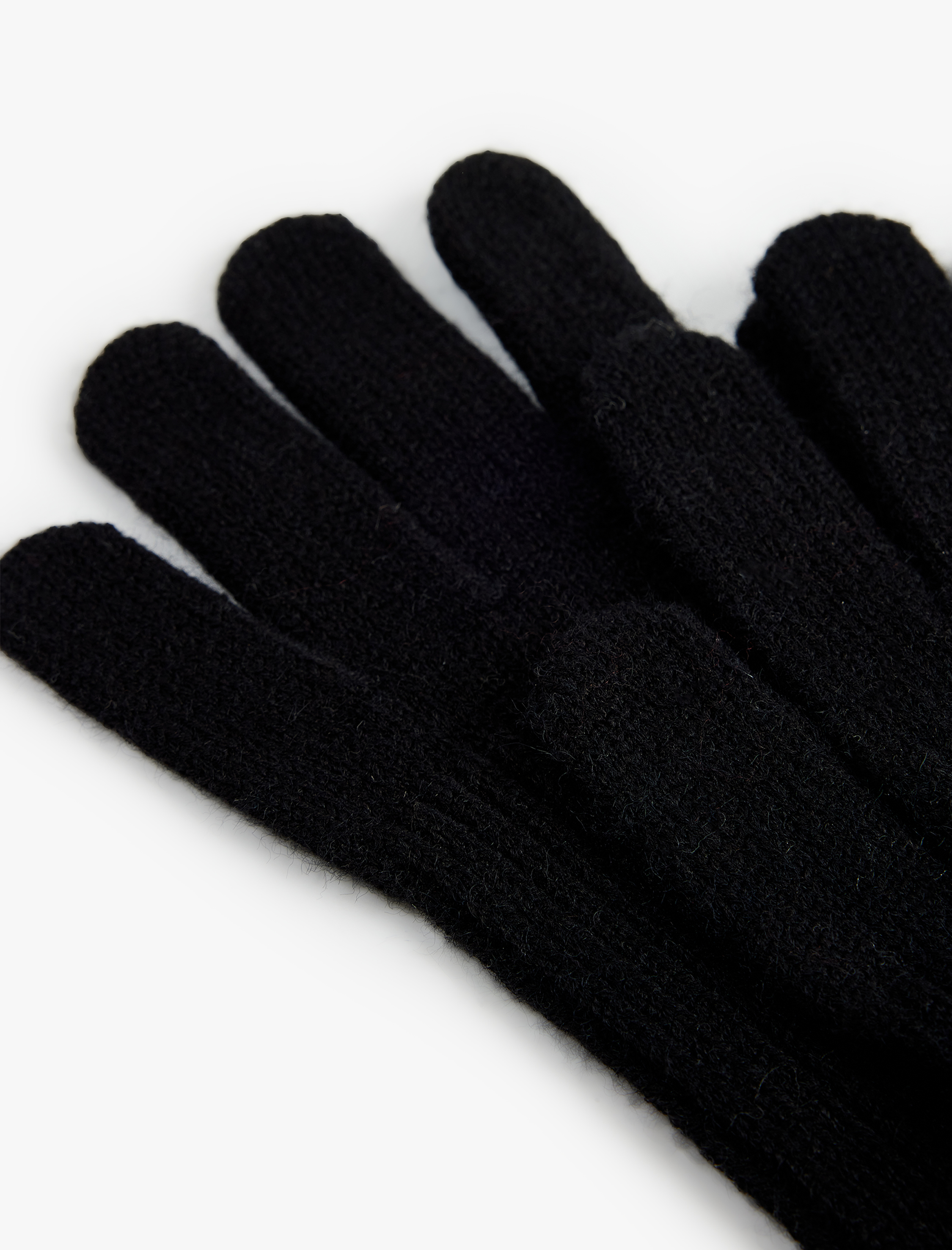  Kadın Yumuşak Dokulu Uzun Triko Eldiven