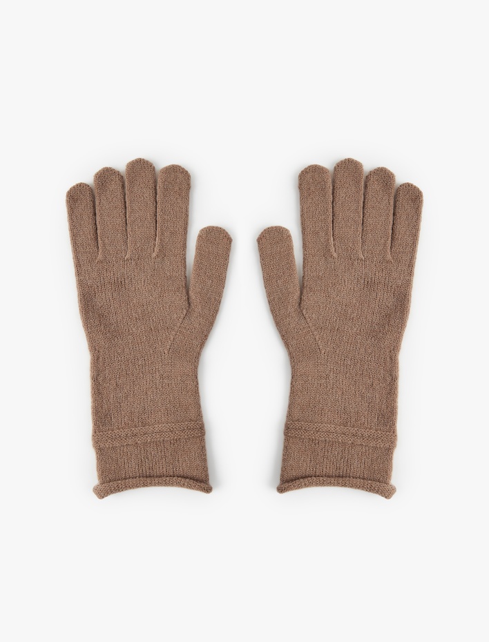 Kadın Dikiş Detaylı Uzun Eldiven