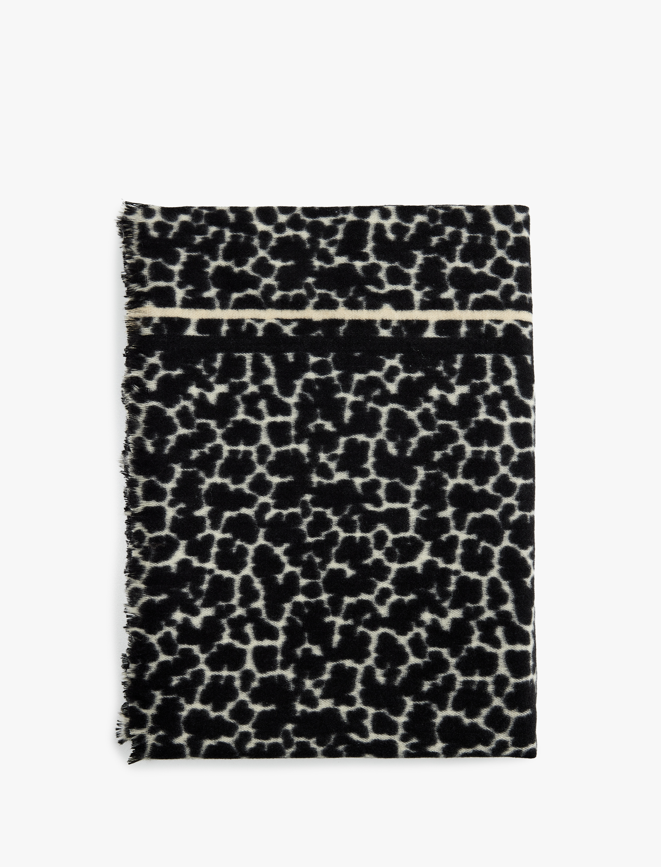  Kadın Leopar Desenli Uzun Atkı