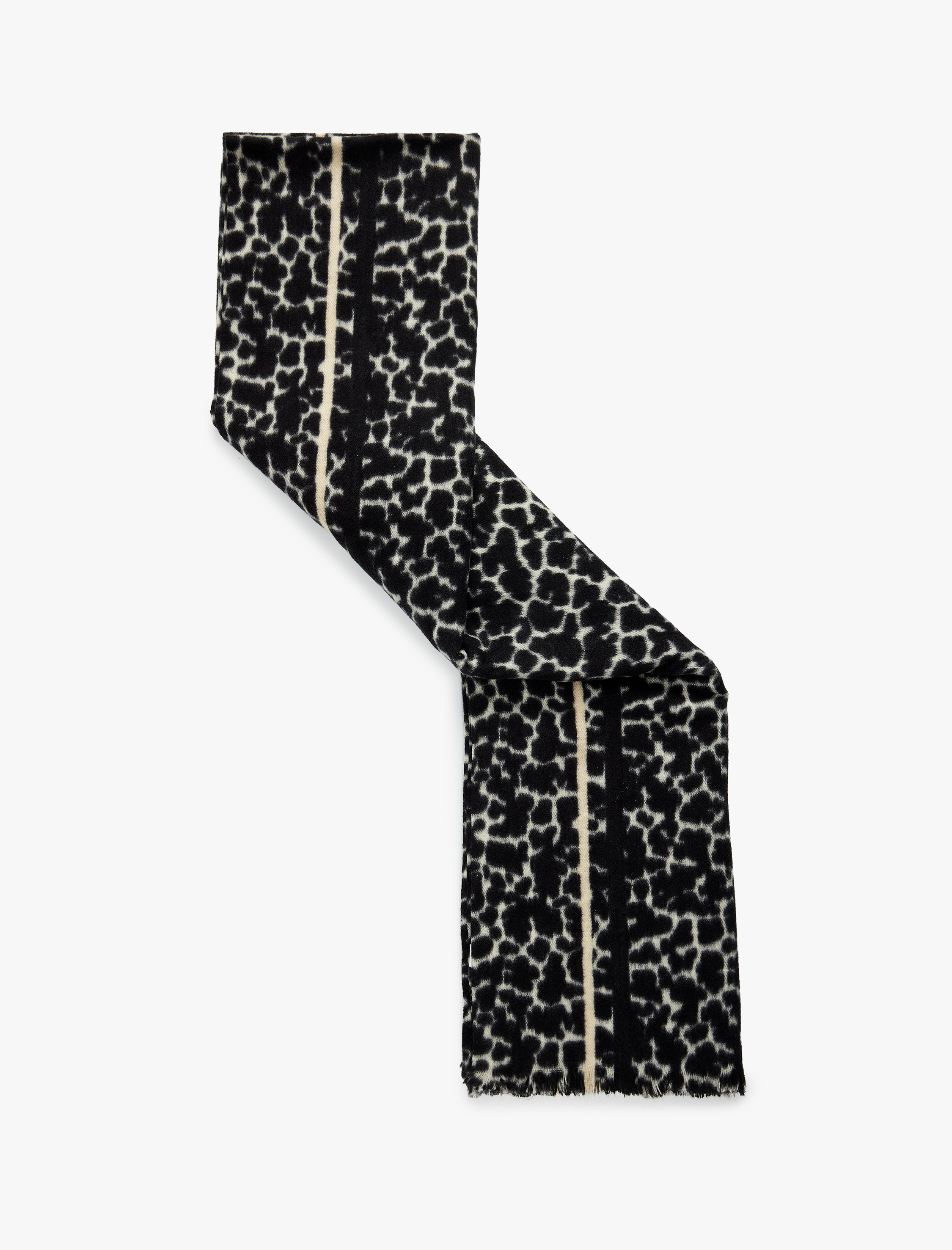  Kadın Leopar Desenli Uzun Atkı