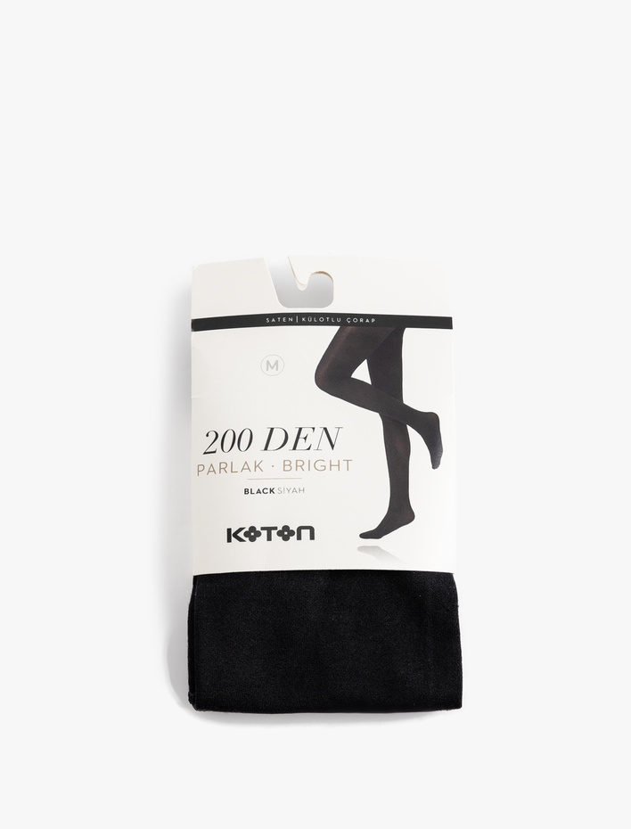 Kadın 200 Den Parlak Külotlu Çorap