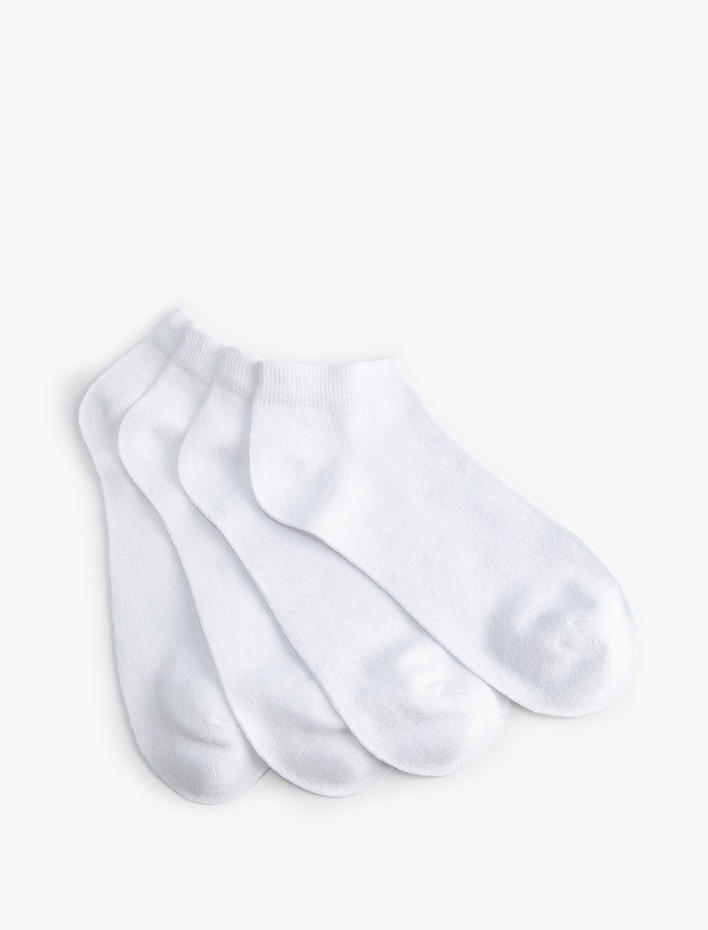 Erkek 4'lü Patik Çorap Seti