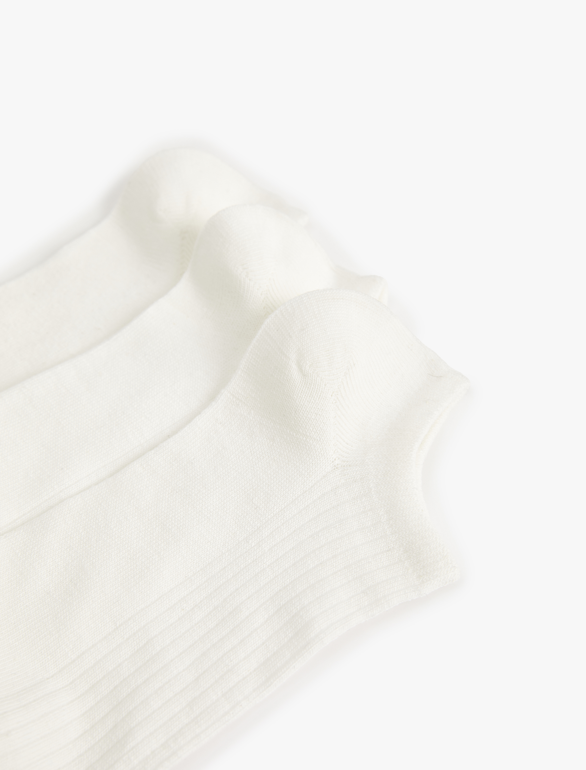  Erkek 3'lü Pamuklu Görünmez Çorap Seti