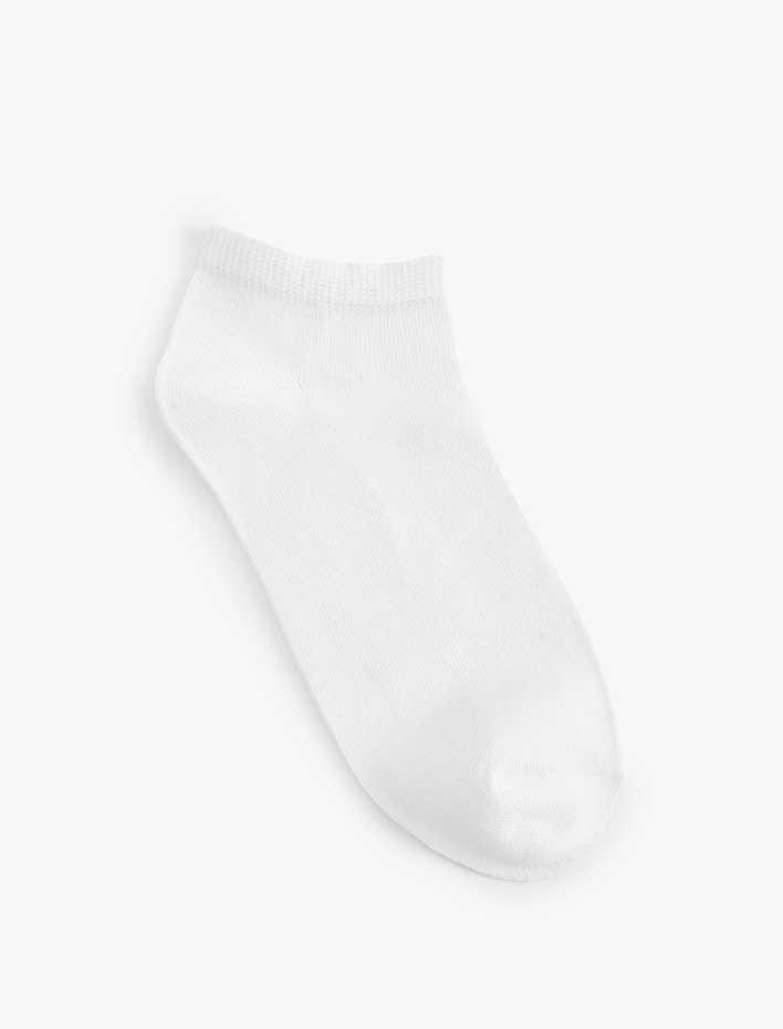 Erkek Pamuklu Basic 3'lü Patik Çorap Seti