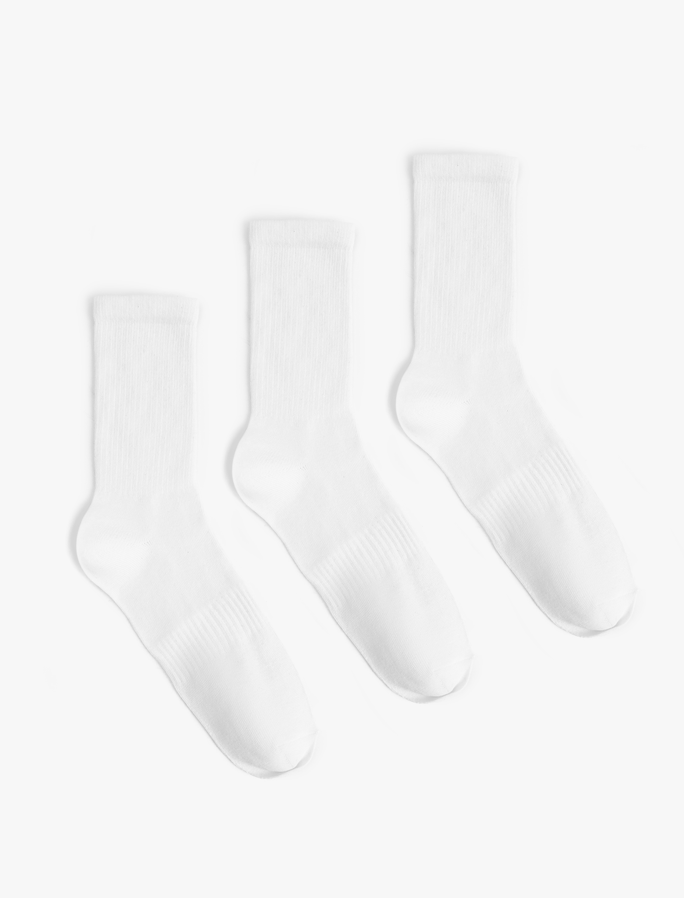  Erkek Pamuklu 3'lü Tenis Çorap Seti